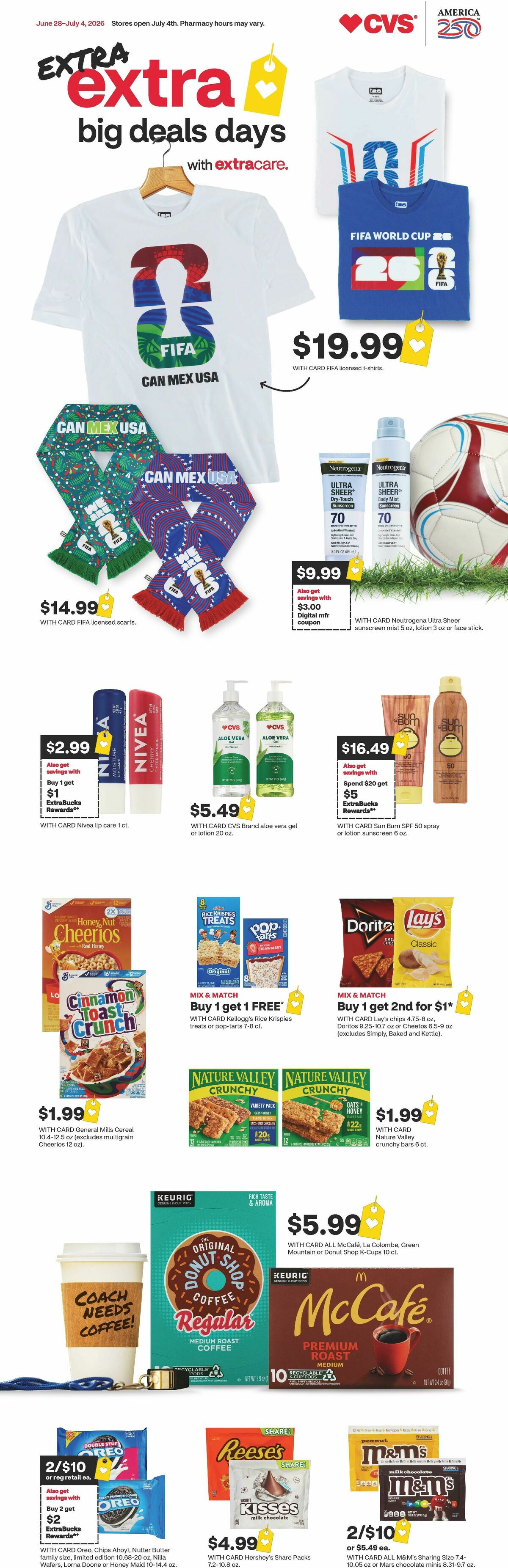 CVS Pharmacy Weekly Ad from June 28