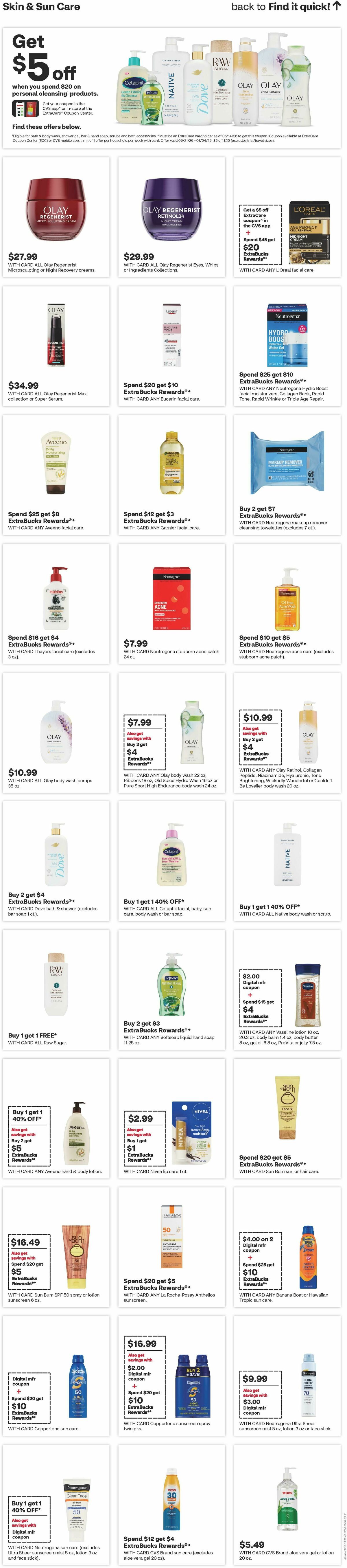 CVS Pharmacy Weekly Ad from June 28