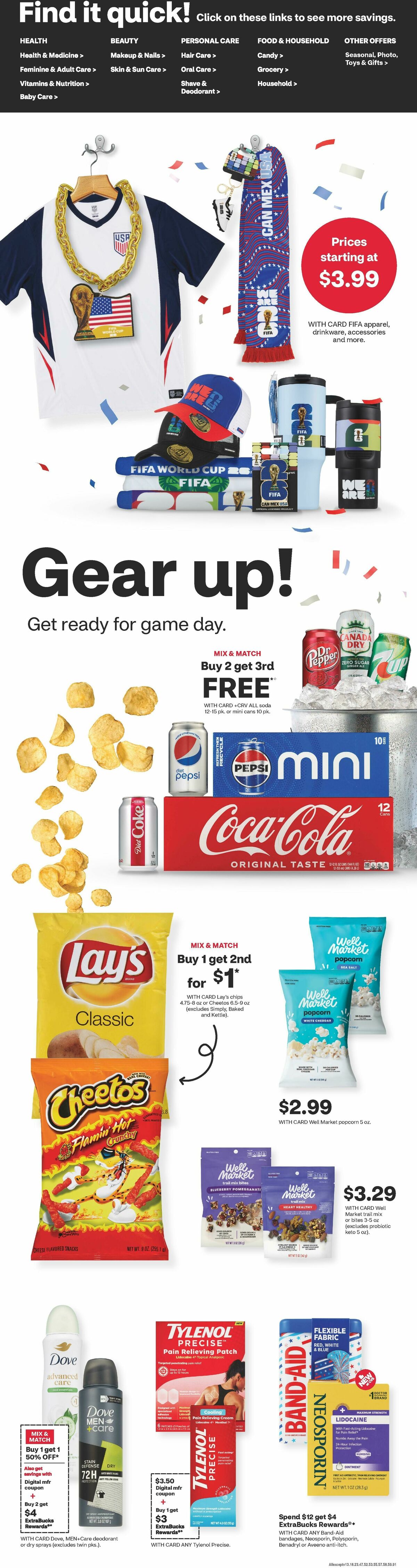CVS Pharmacy Weekly Ad from July 5