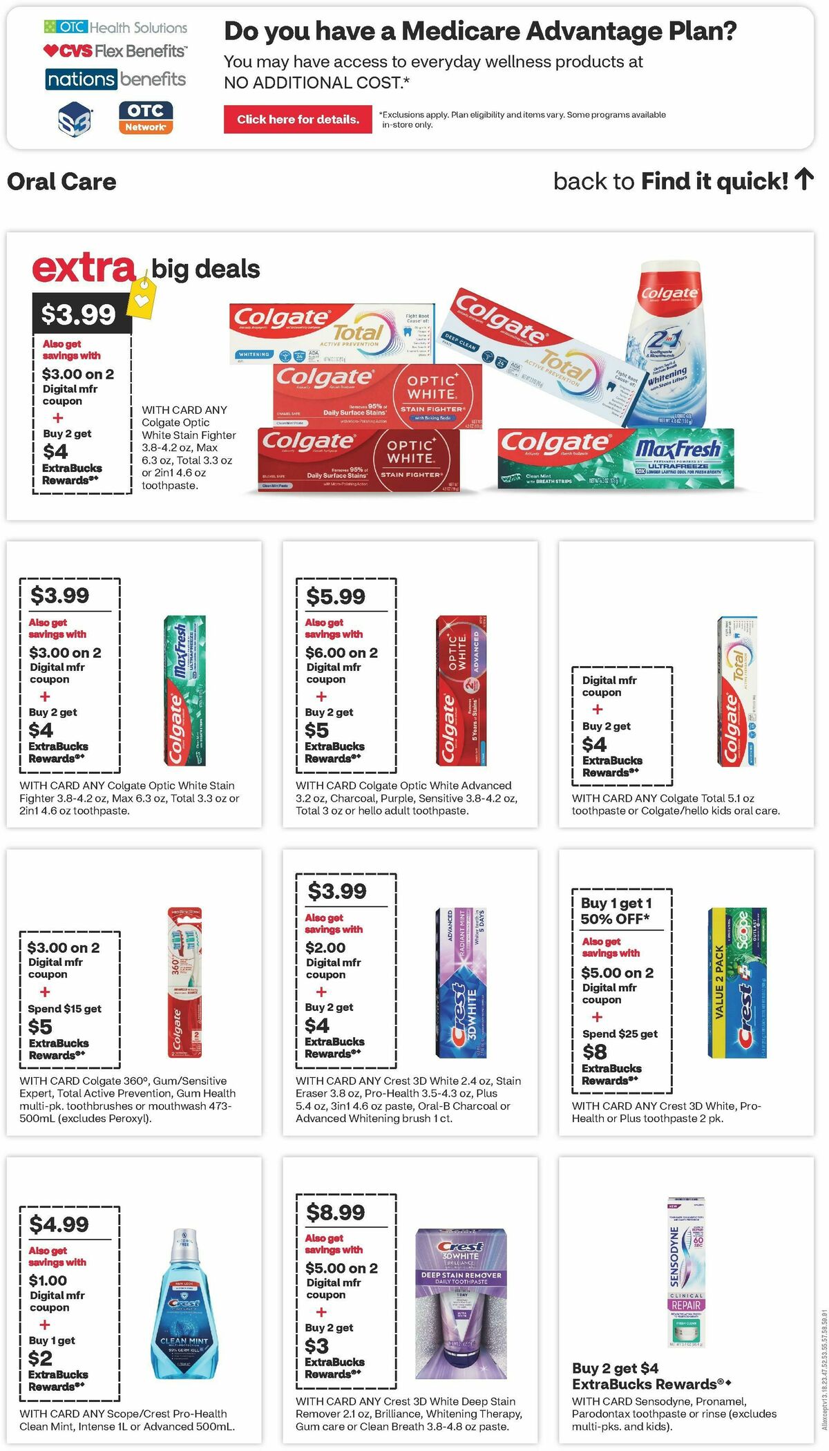 CVS Pharmacy Weekly Ad from July 12