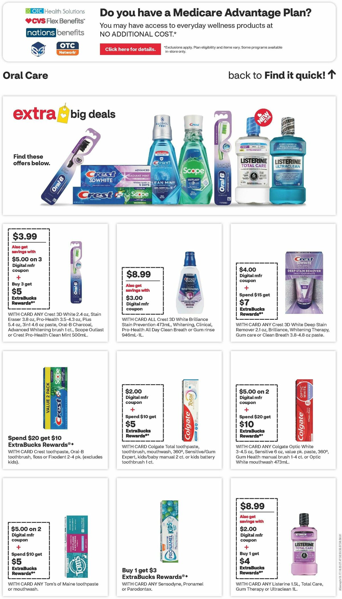 CVS Pharmacy Weekly Ad from July 19