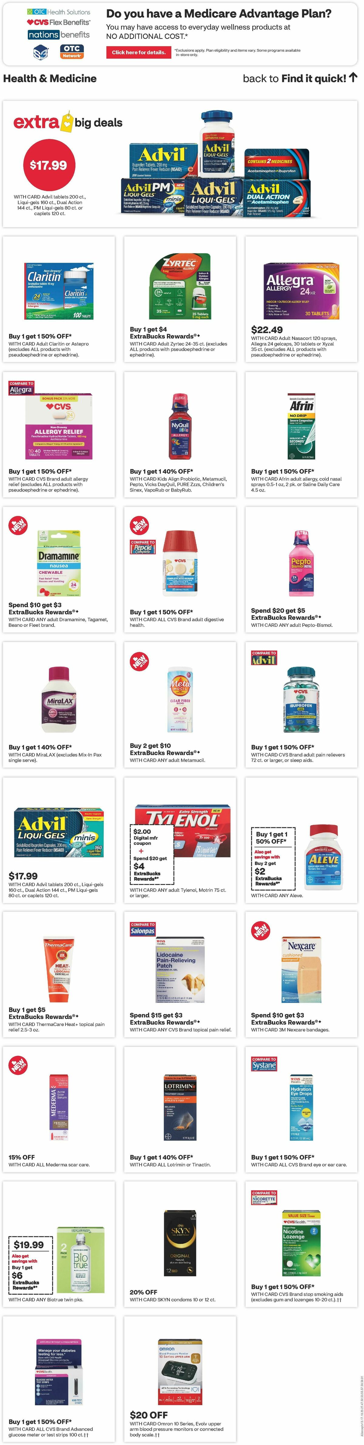 CVS Pharmacy Weekly Ad from July 19