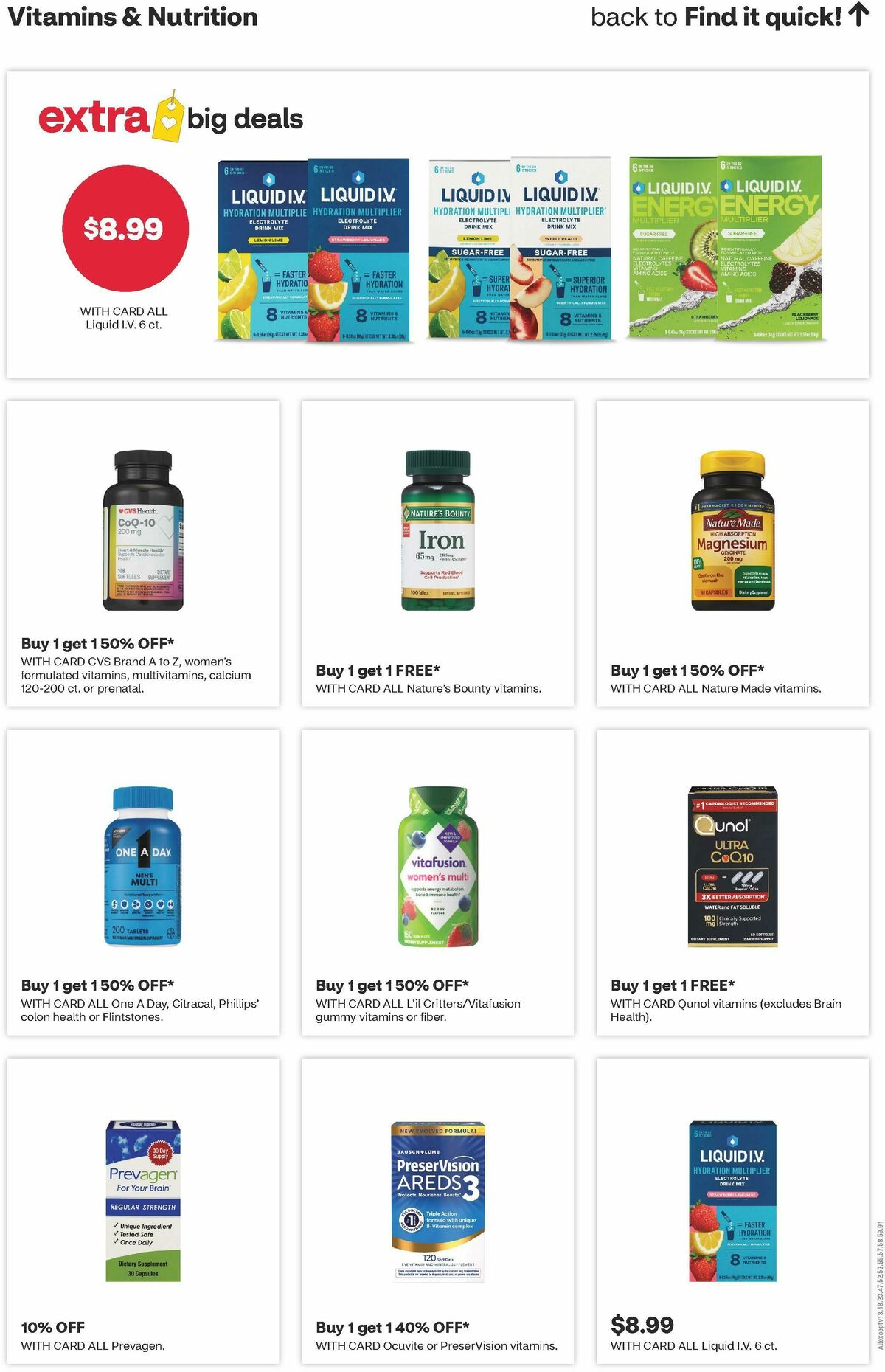CVS Pharmacy Weekly Ad from July 19