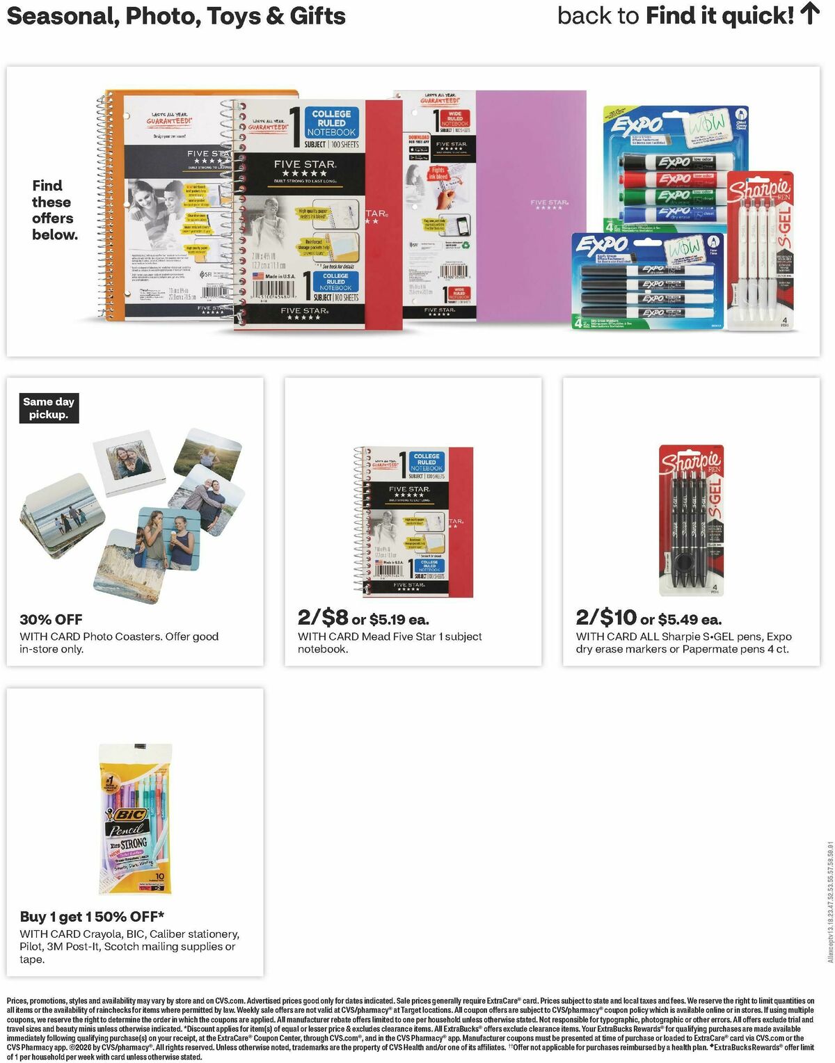 CVS Pharmacy Weekly Ad from July 26