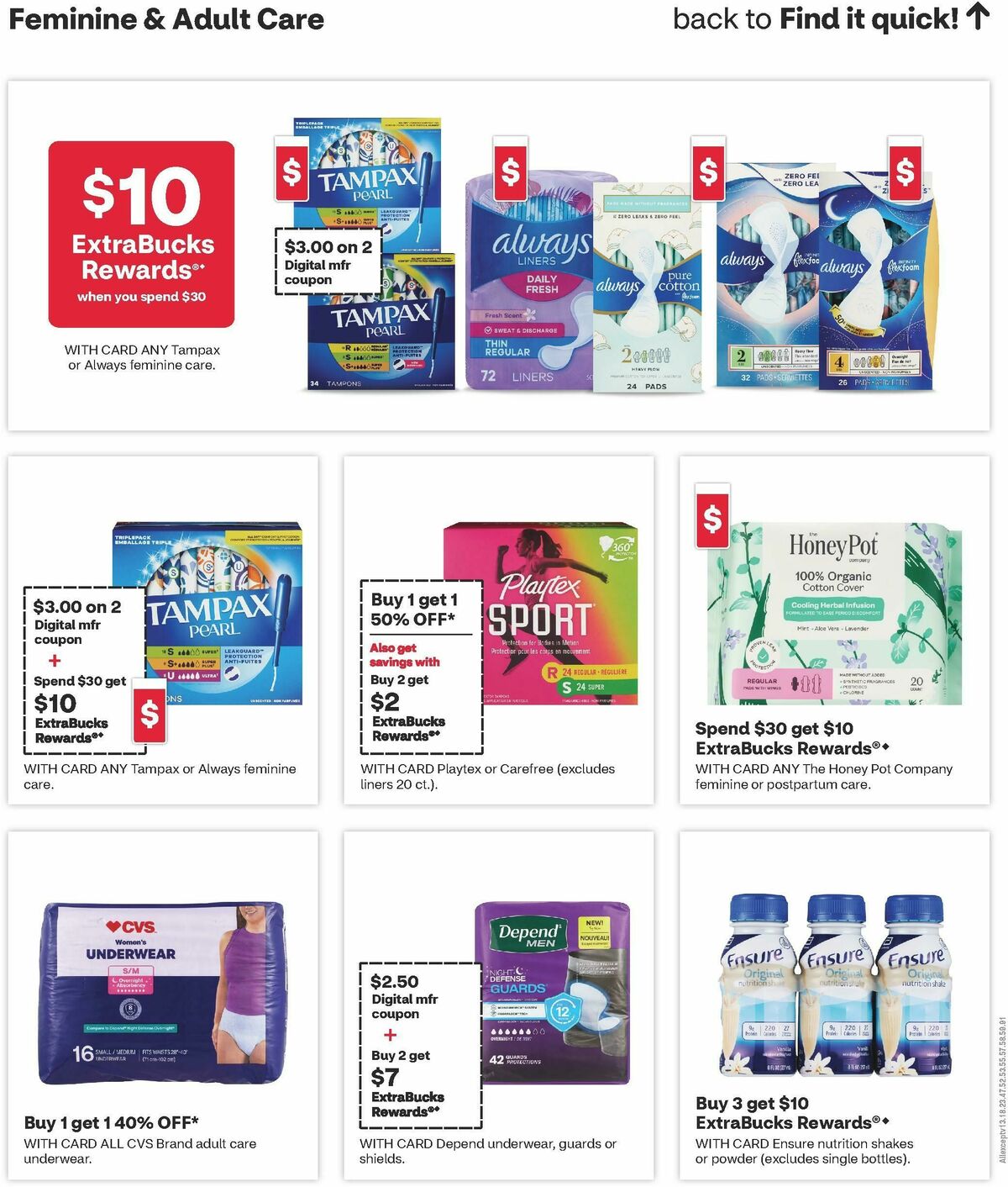 CVS Pharmacy Weekly Ad from August 2