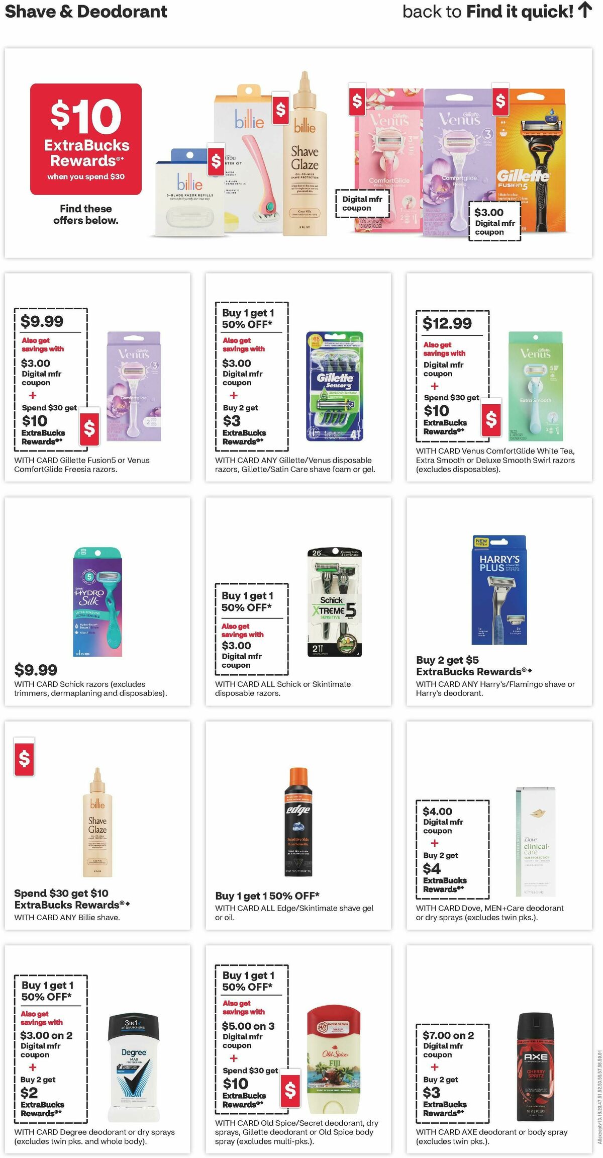 CVS Pharmacy Weekly Ad from August 9