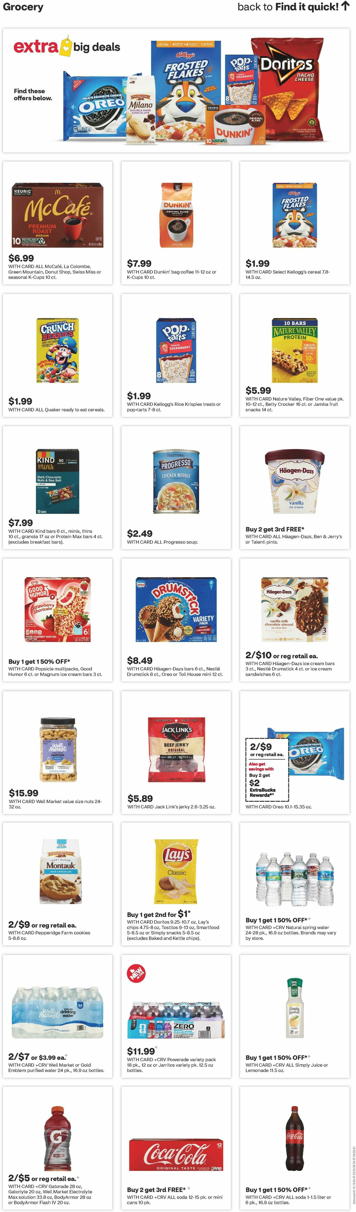 CVS Pharmacy Weekly Ad from August 9