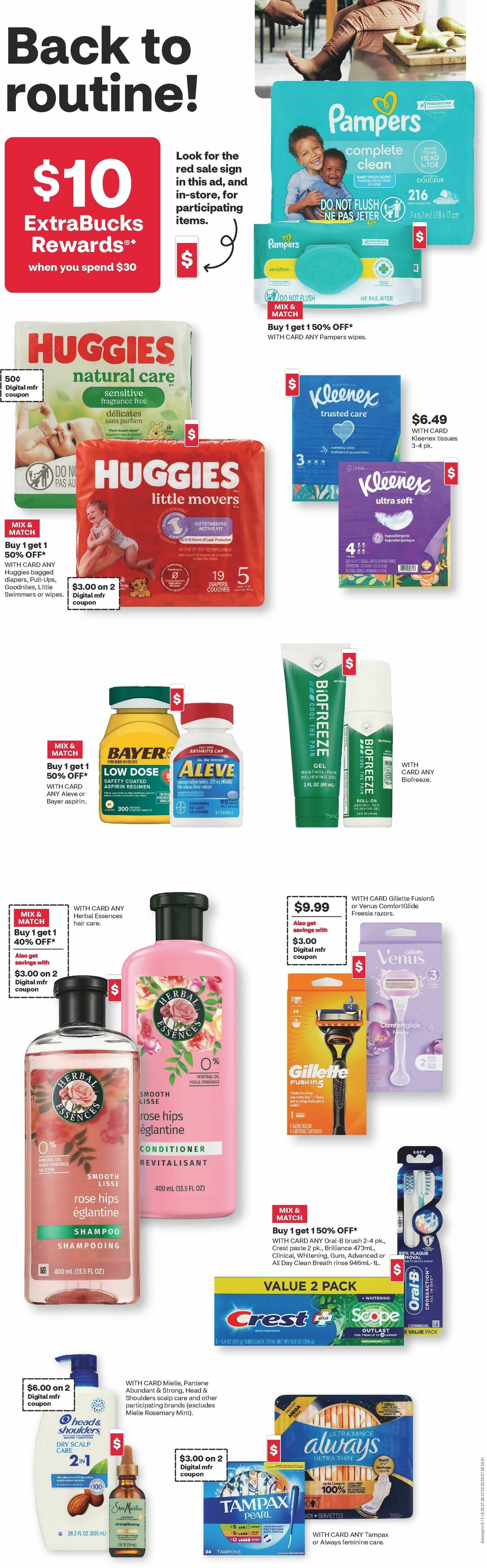 CVS Pharmacy Weekly Ad from August 9