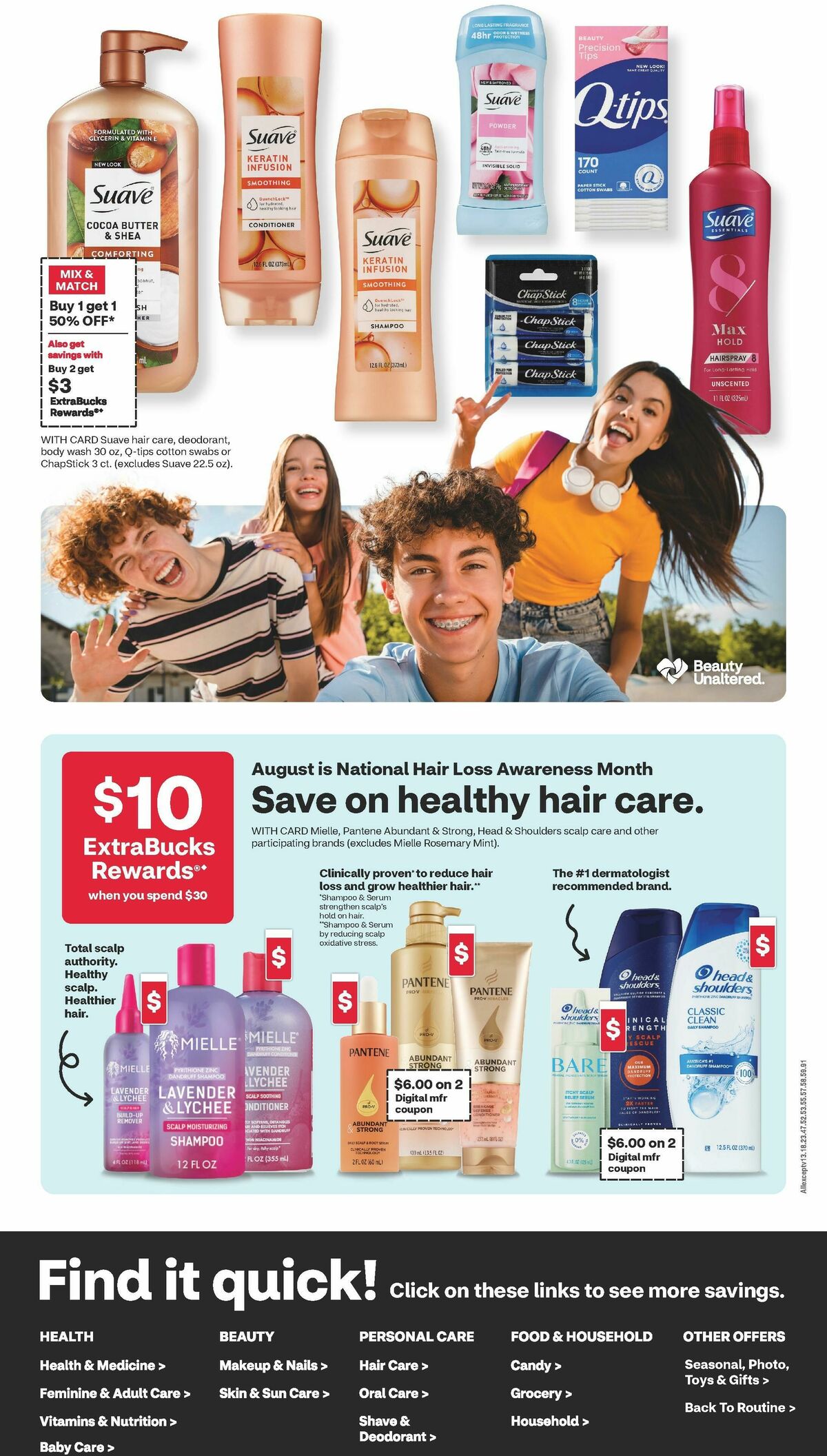 CVS Pharmacy Weekly Ad from August 9