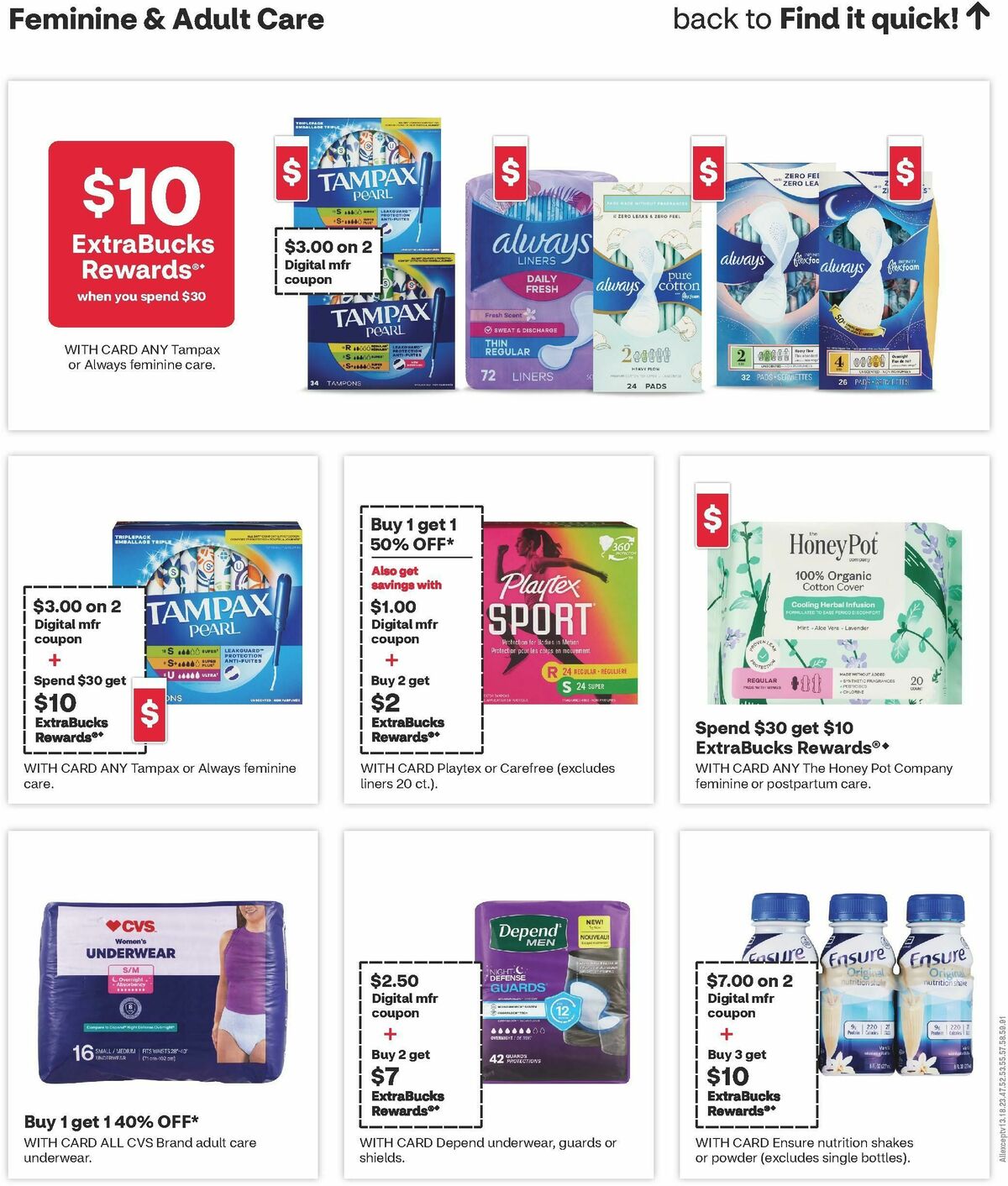 CVS Pharmacy Weekly Ad from August 9