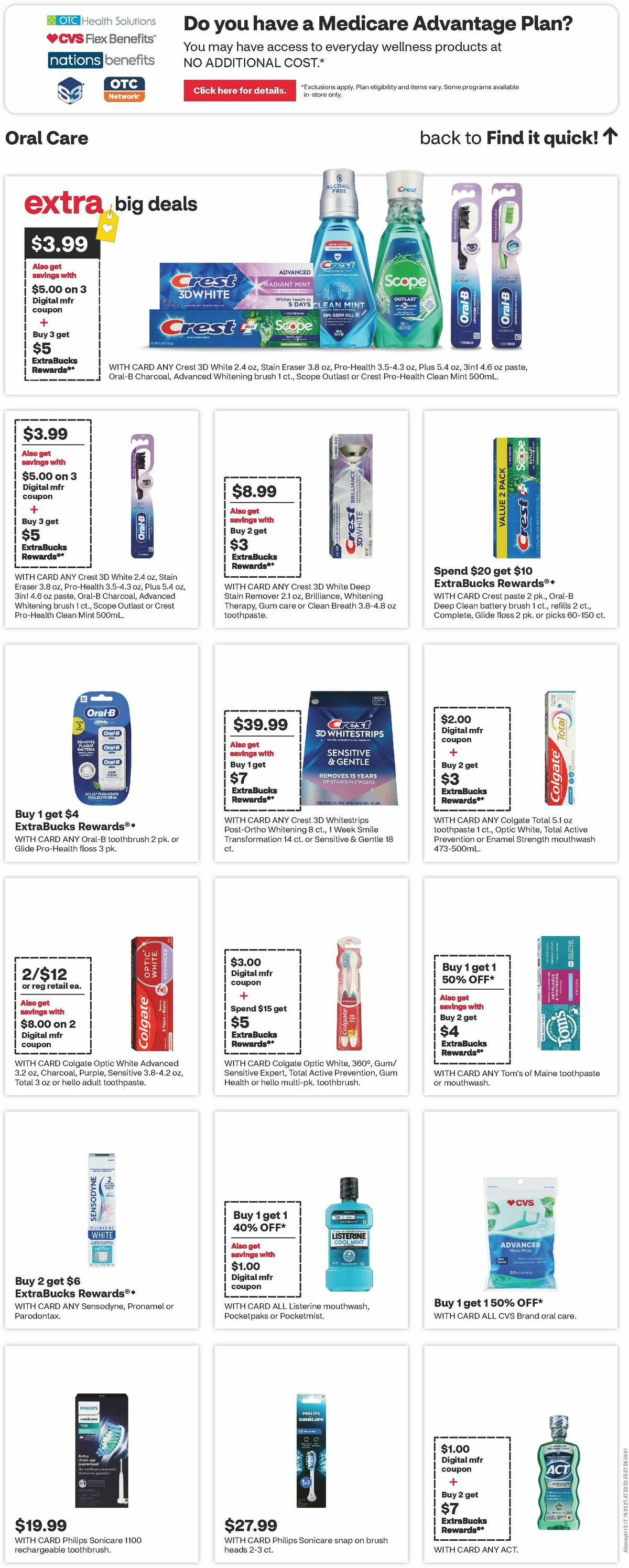 CVS Pharmacy Weekly Ad from August 16