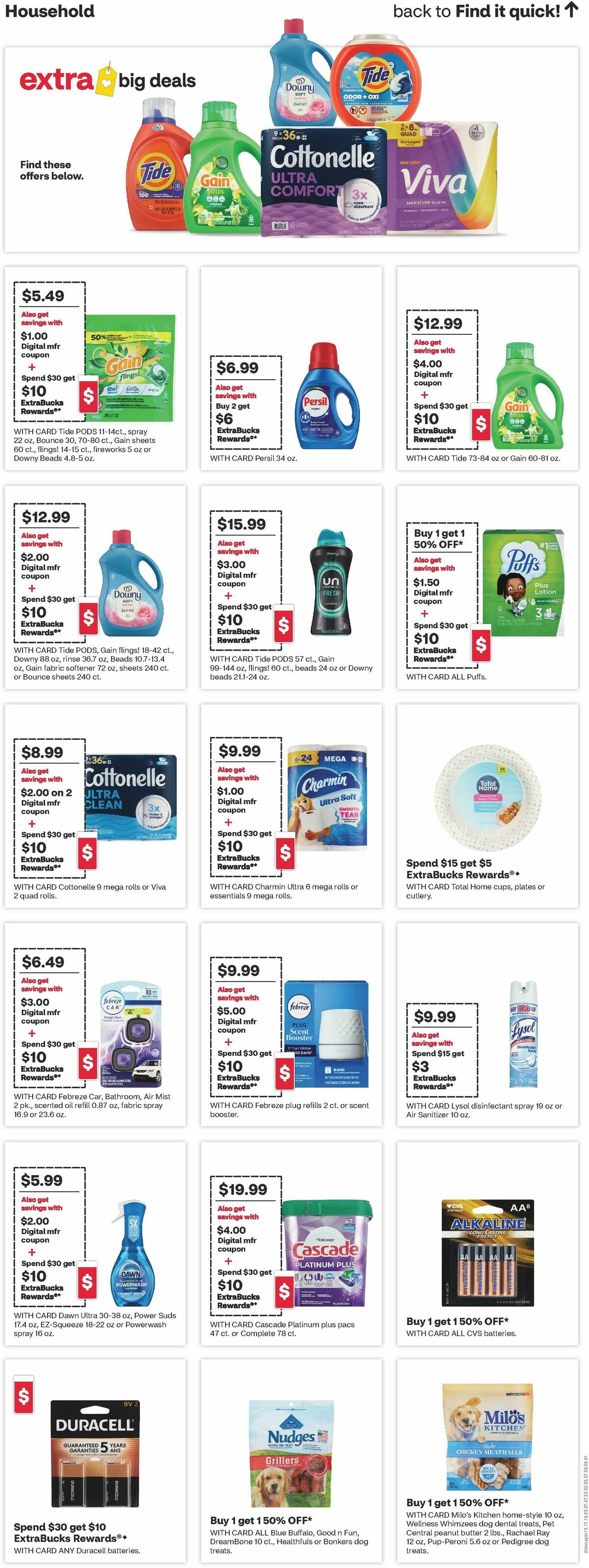 CVS Pharmacy Weekly Ad from August 16