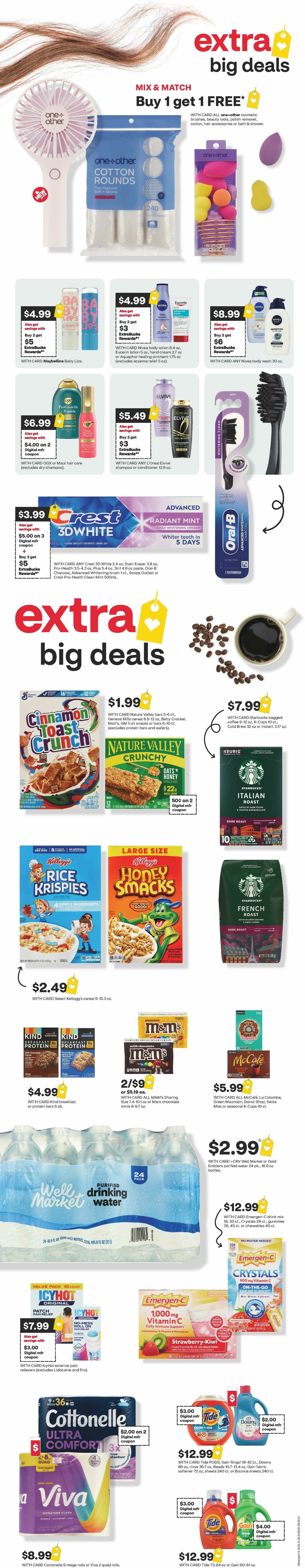 CVS Pharmacy Weekly Ad from August 16