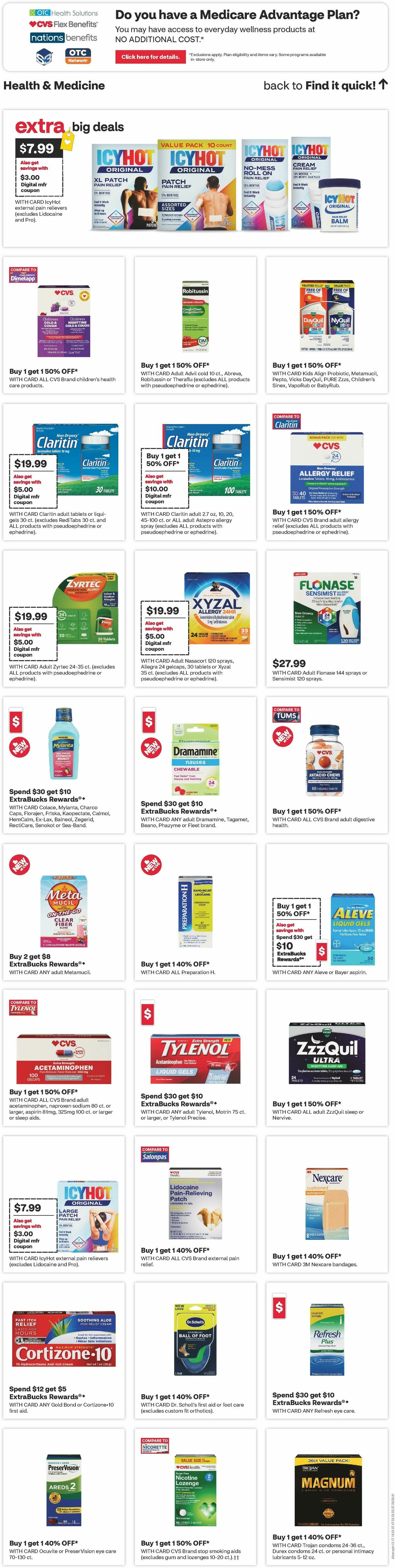 CVS Pharmacy Weekly Ad from August 16