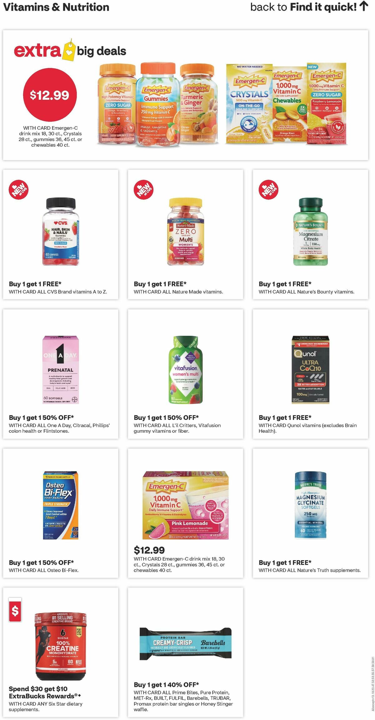 CVS Pharmacy Weekly Ad from August 16