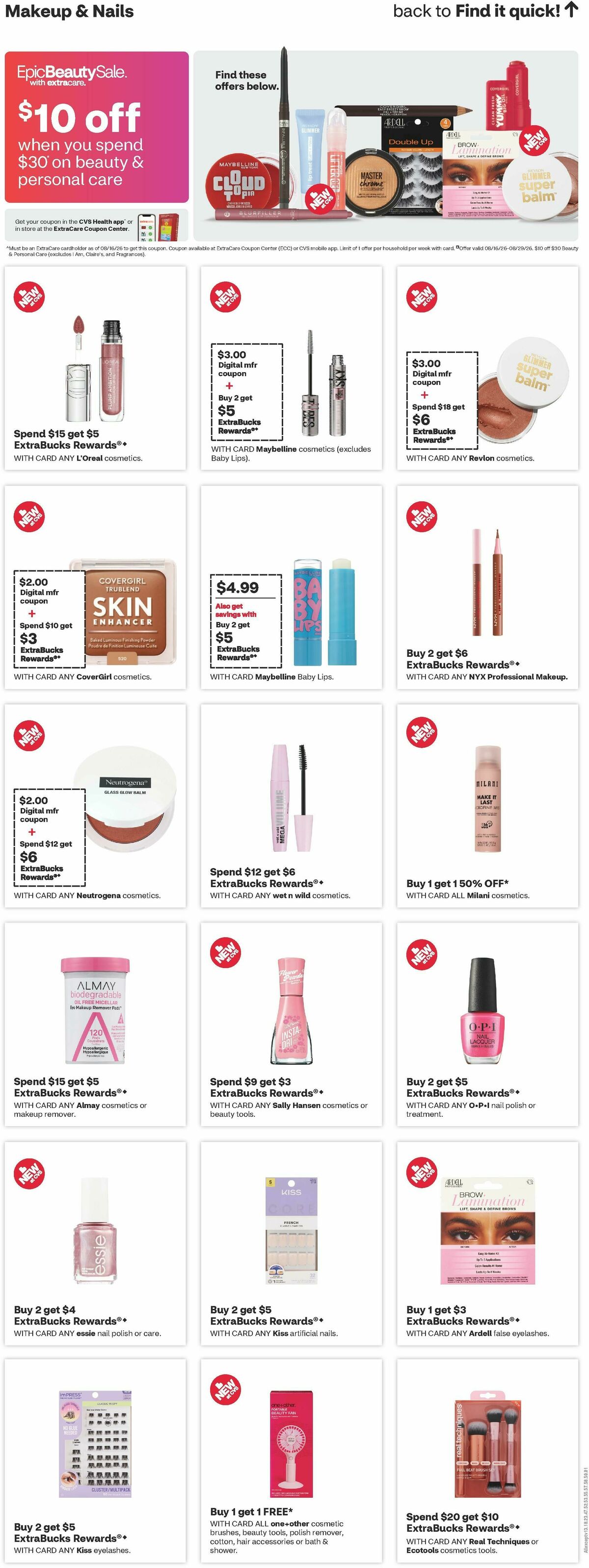 CVS Pharmacy Weekly Ad from August 23