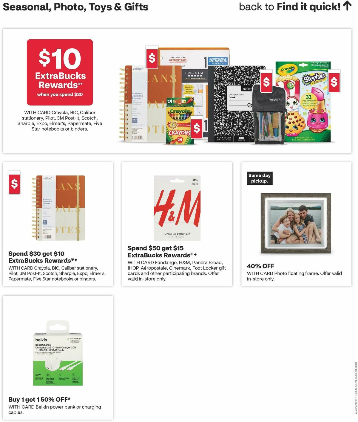 CVS Pharmacy Weekly Ad from August 23