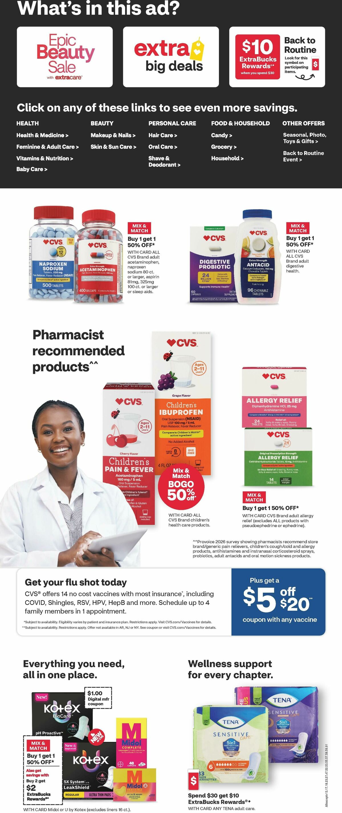 CVS Pharmacy Weekly Ad from August 23