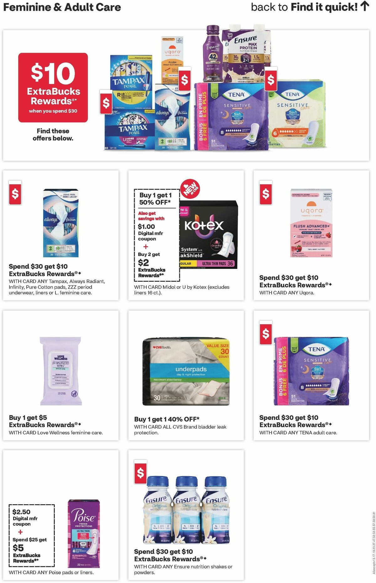 CVS Pharmacy Weekly Ad from August 23