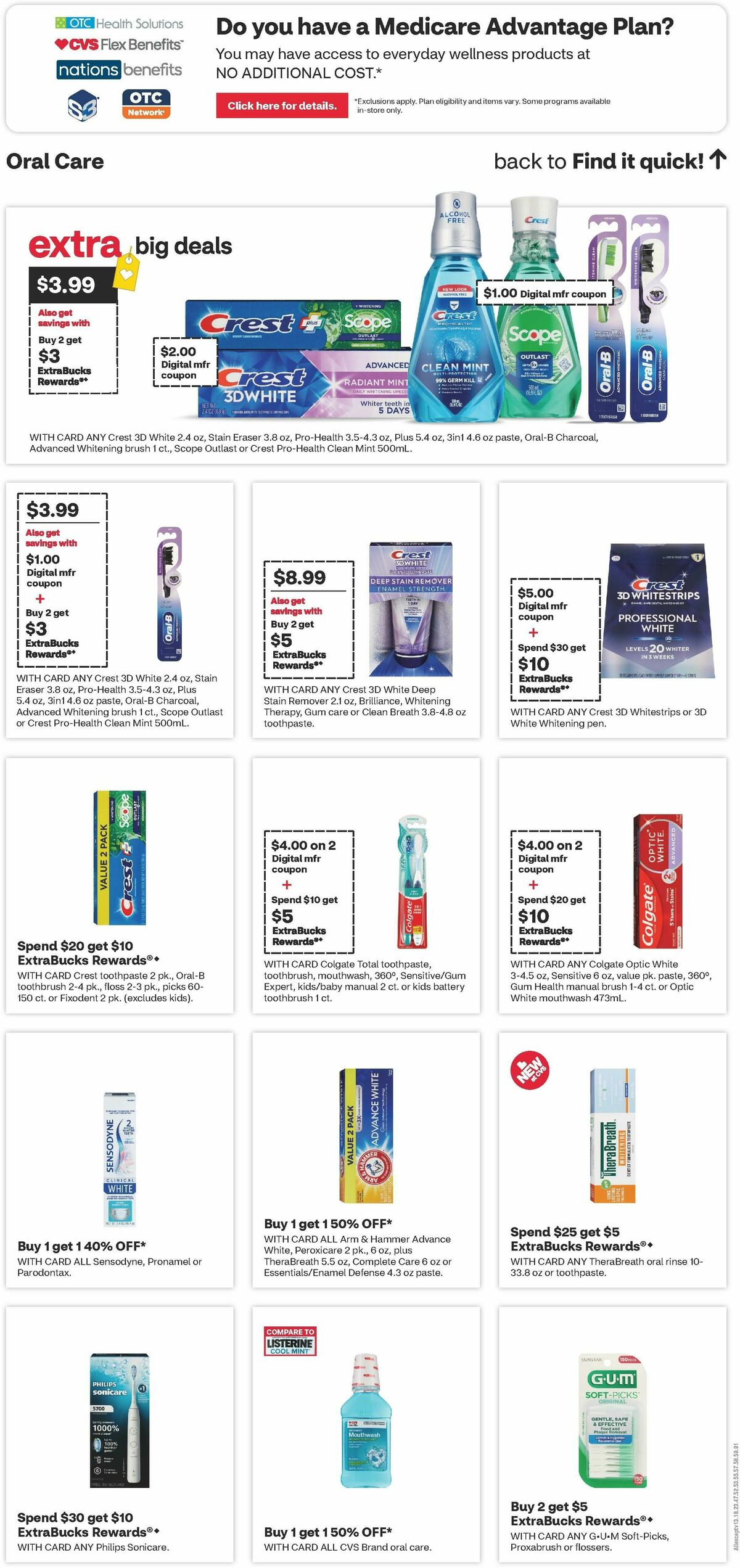 CVS Pharmacy Weekly Ad from August 30