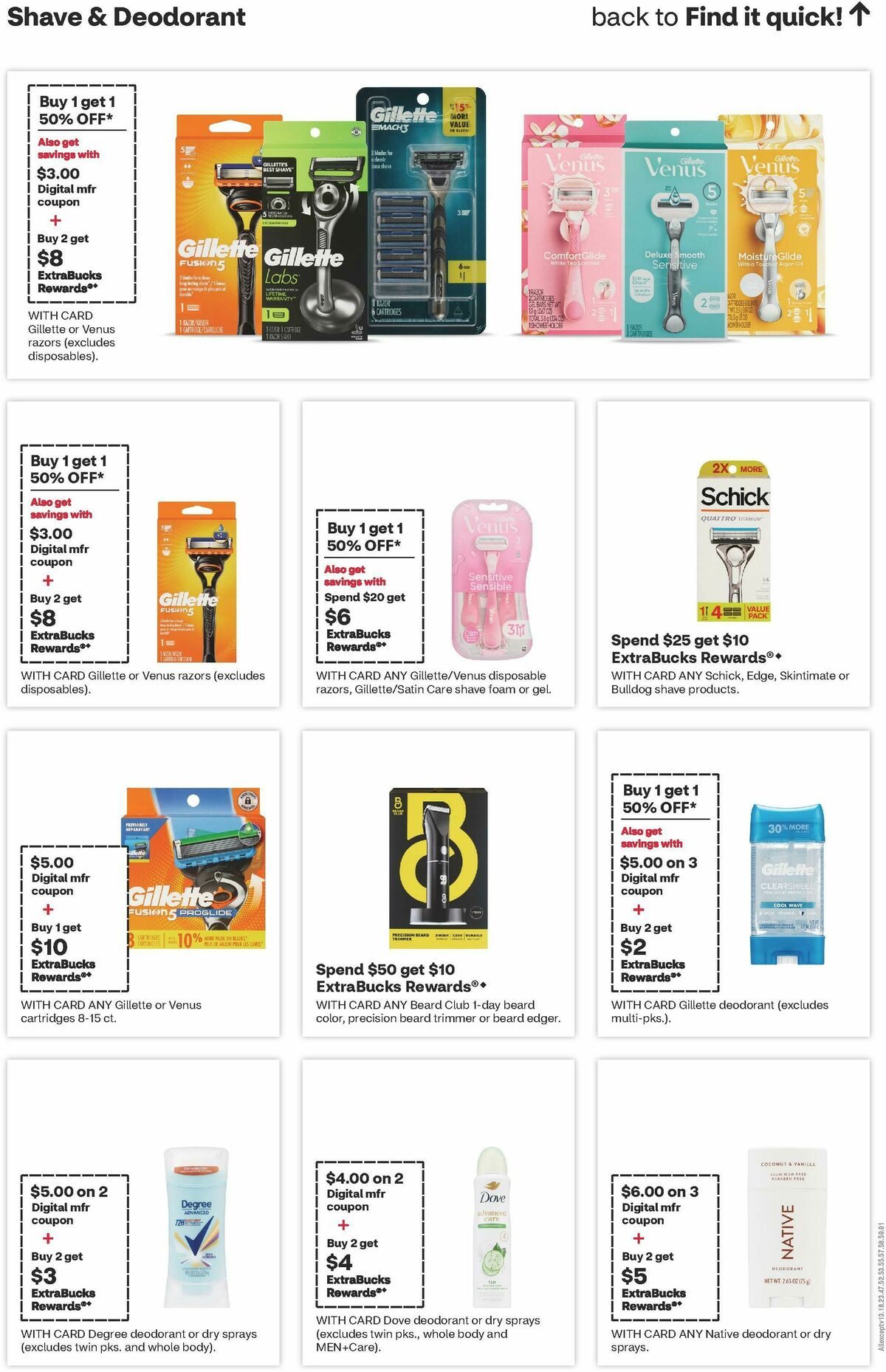 CVS Pharmacy Weekly Ad from August 30