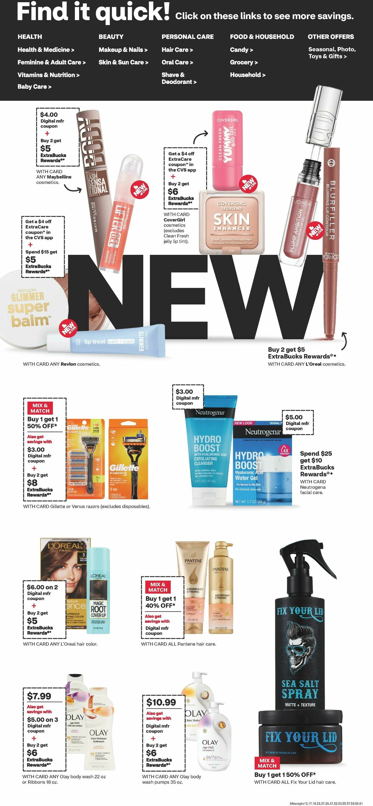 CVS Pharmacy Weekly Ad from August 30