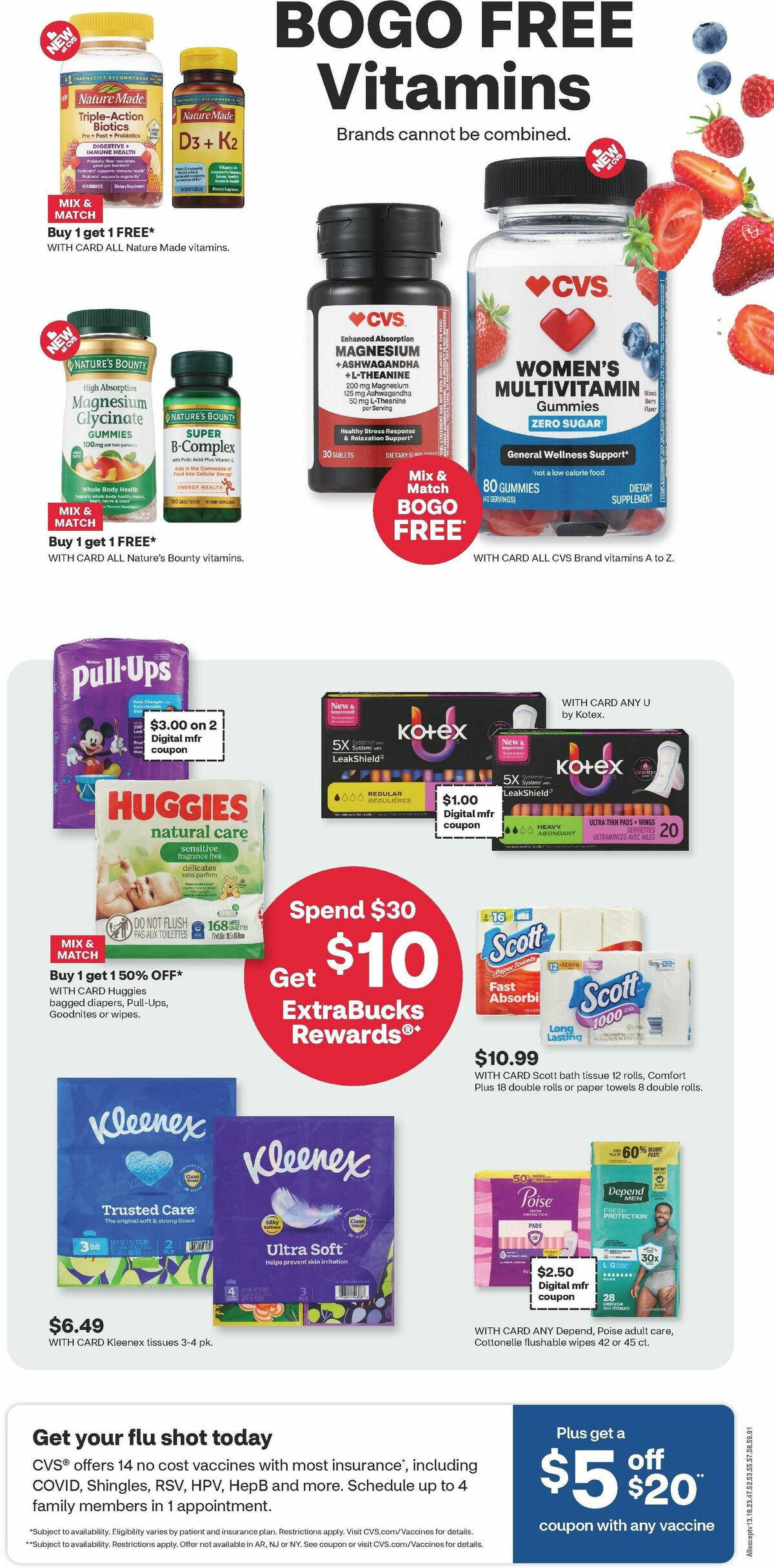 CVS Pharmacy Weekly Ad from August 30