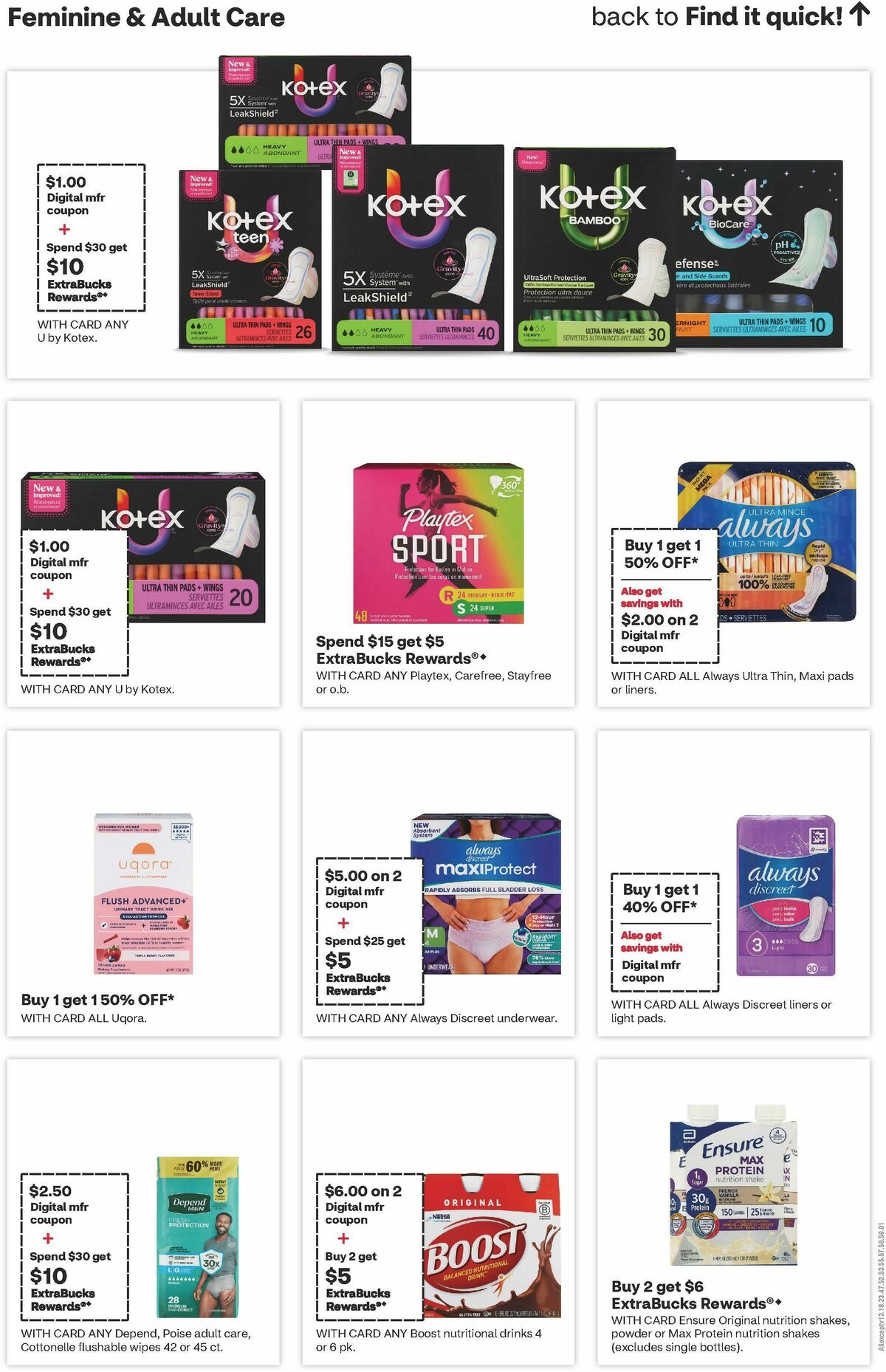 CVS Pharmacy Weekly Ad from September 6
