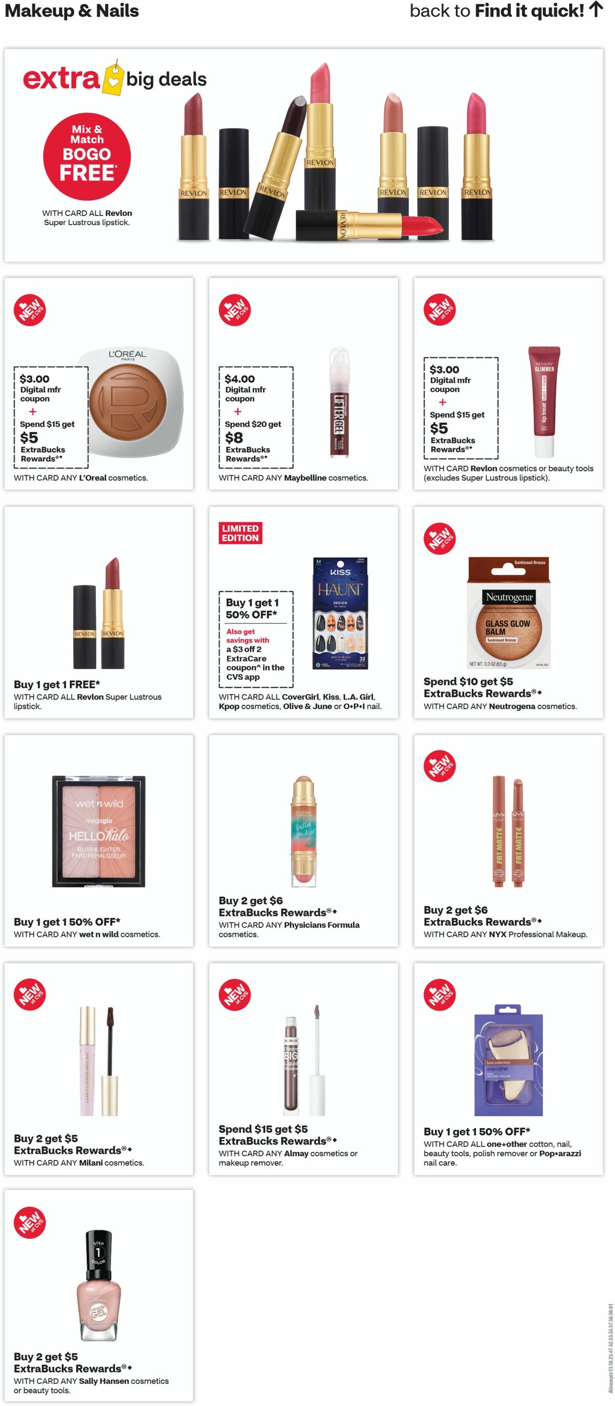 CVS Pharmacy Weekly Ad from September 13
