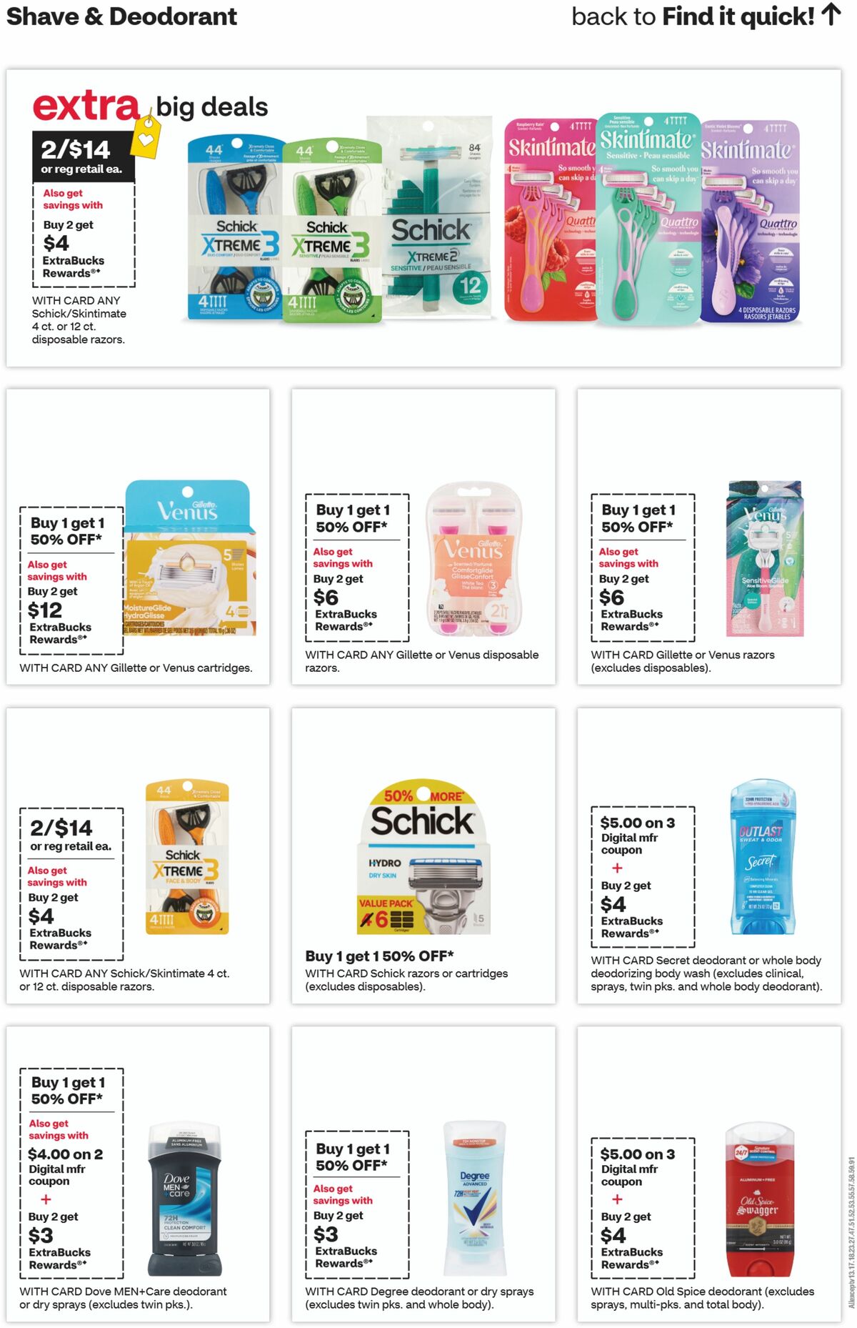 CVS Pharmacy Weekly Ad from September 13