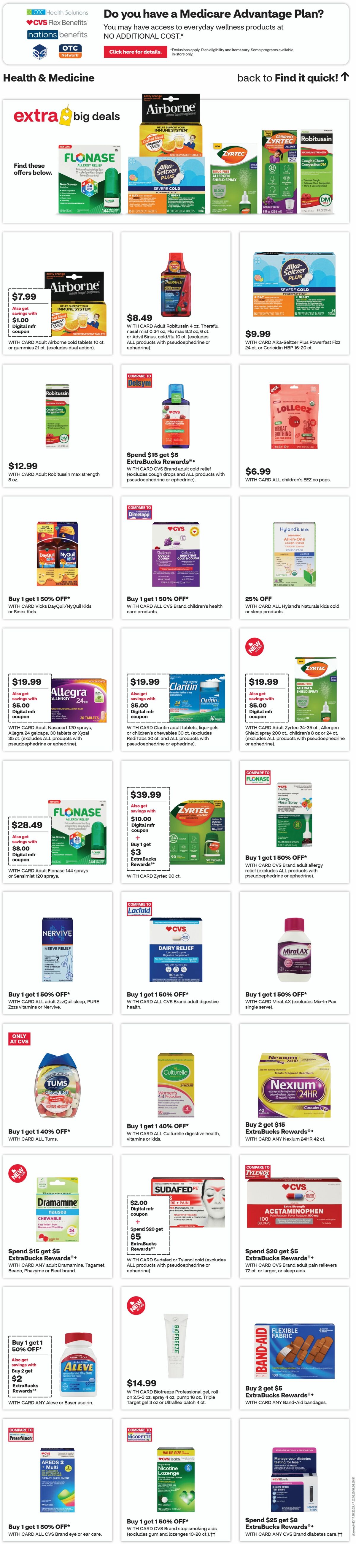 CVS Pharmacy Weekly Ad from September 13
