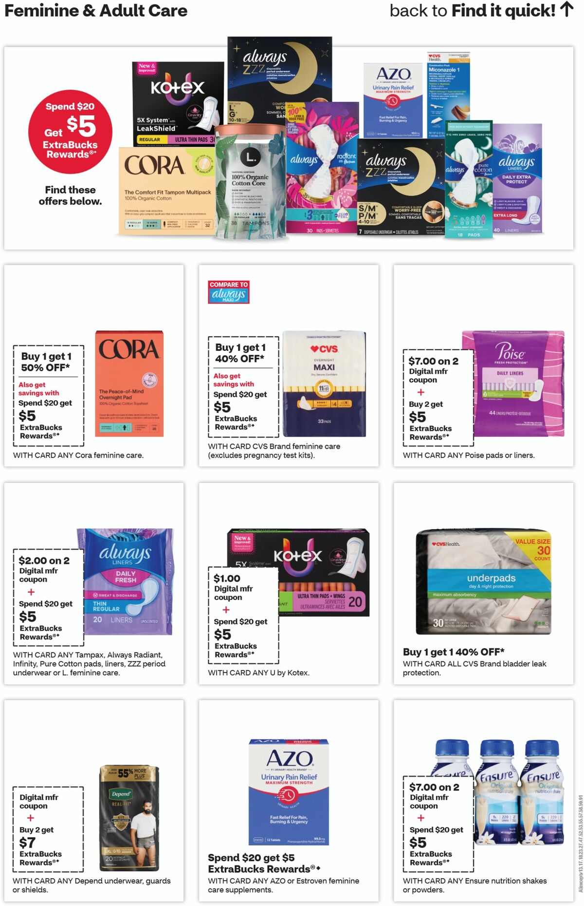 CVS Pharmacy Weekly Ad from September 13