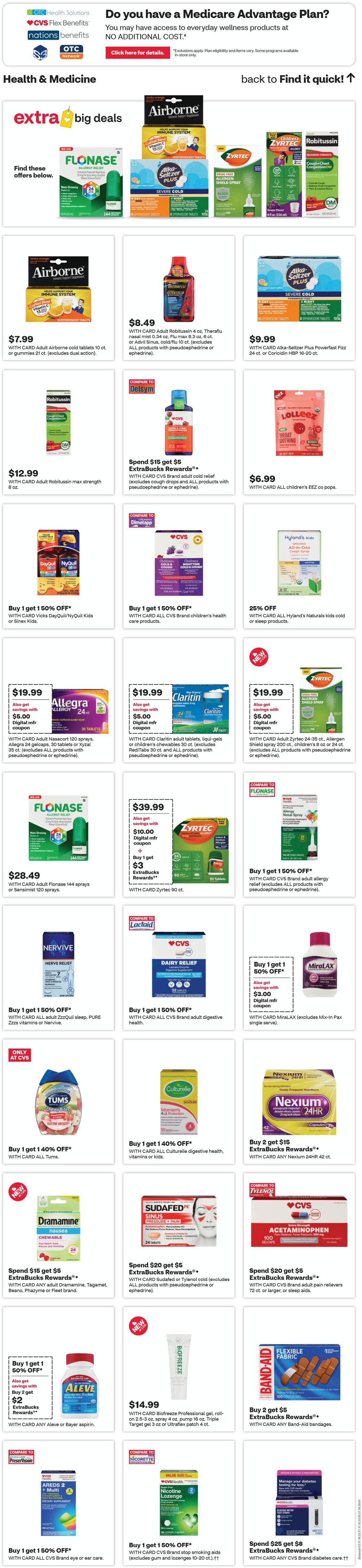 CVS Pharmacy Weekly Ad from September 20