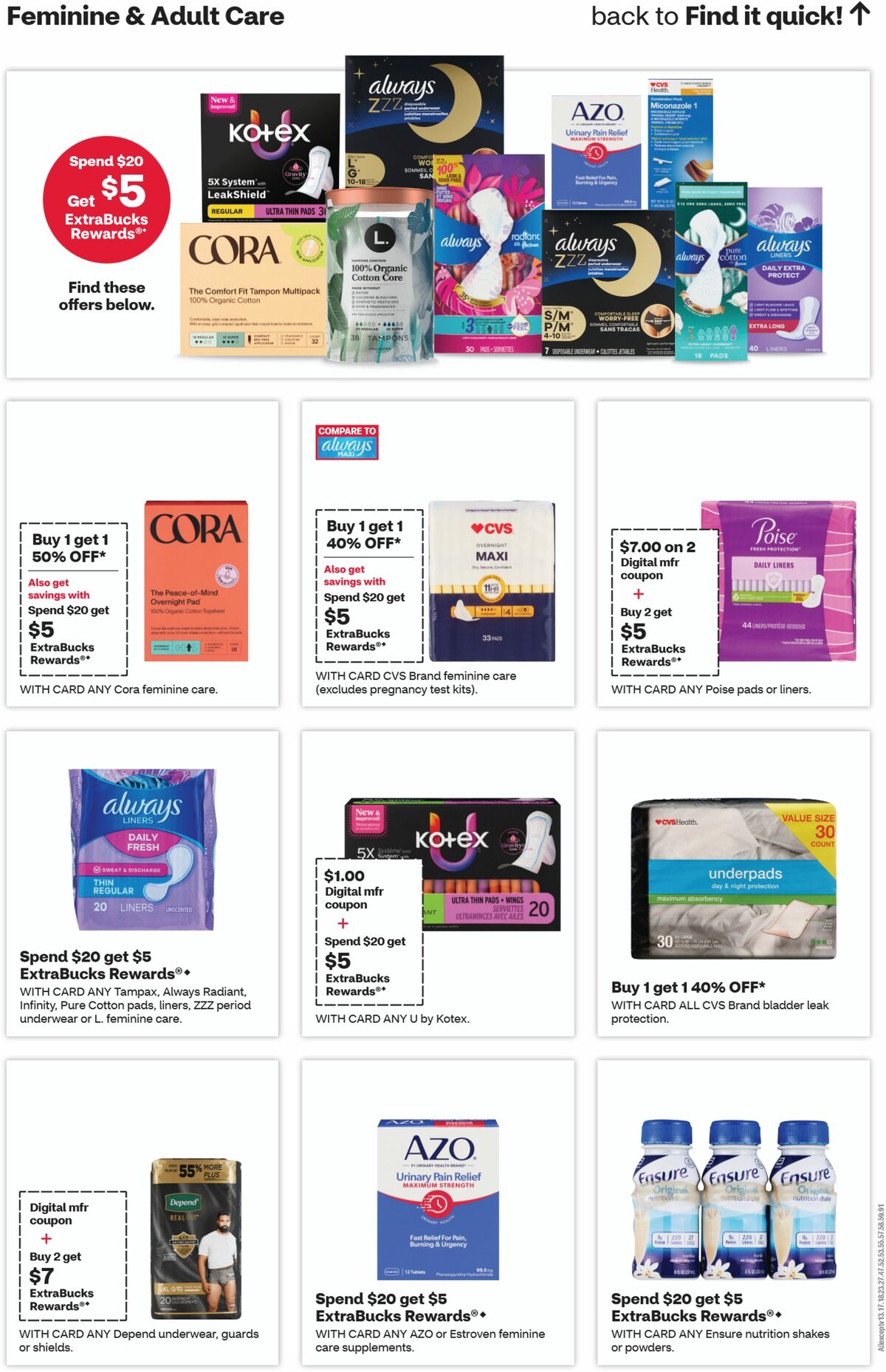 CVS Pharmacy Weekly Ad from September 20