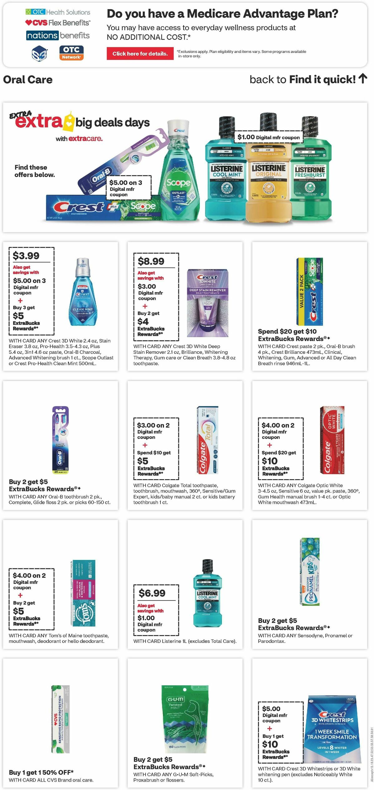 CVS Pharmacy Weekly Ad from September 27