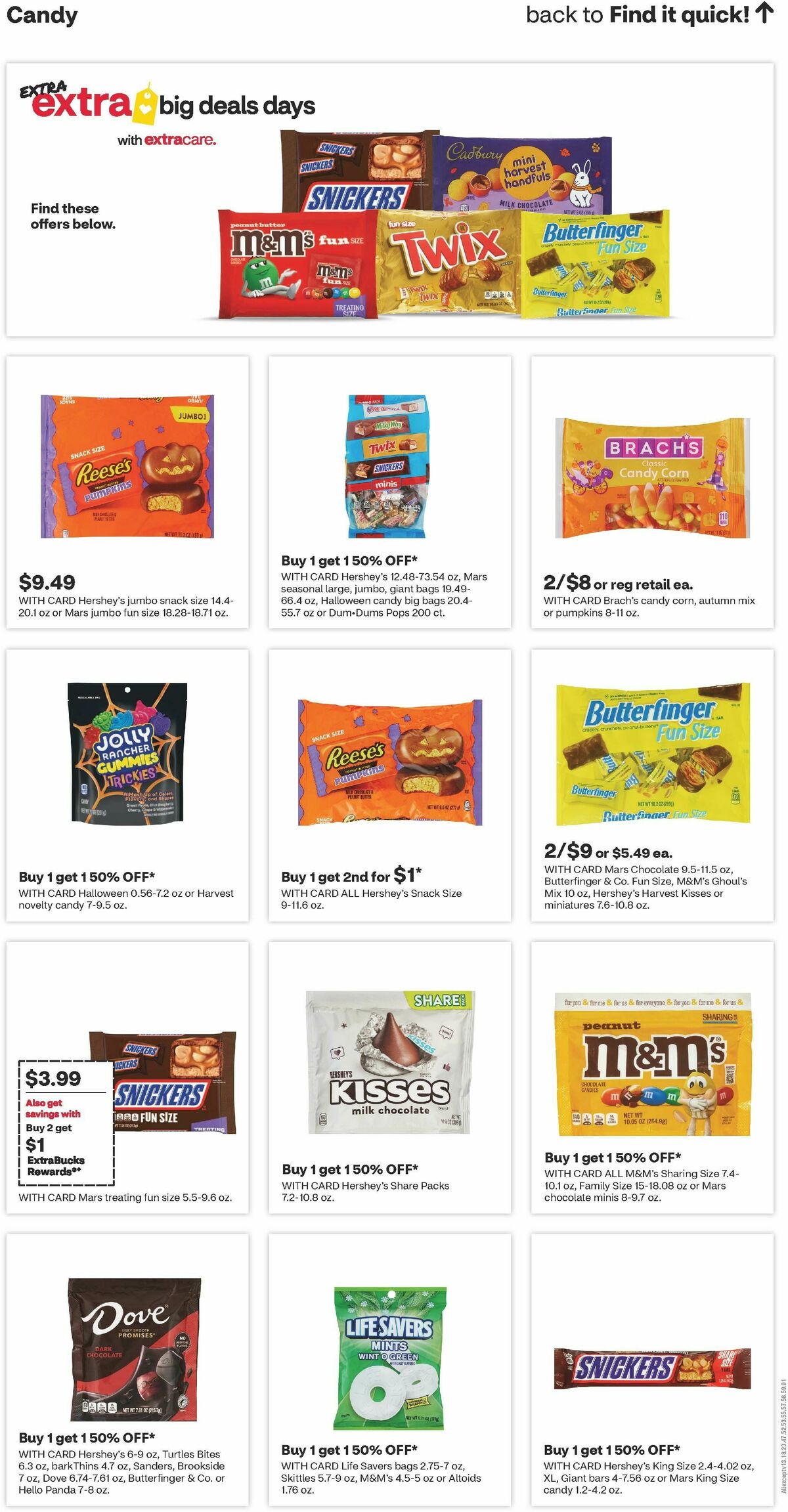 CVS Pharmacy Weekly Ad from September 27