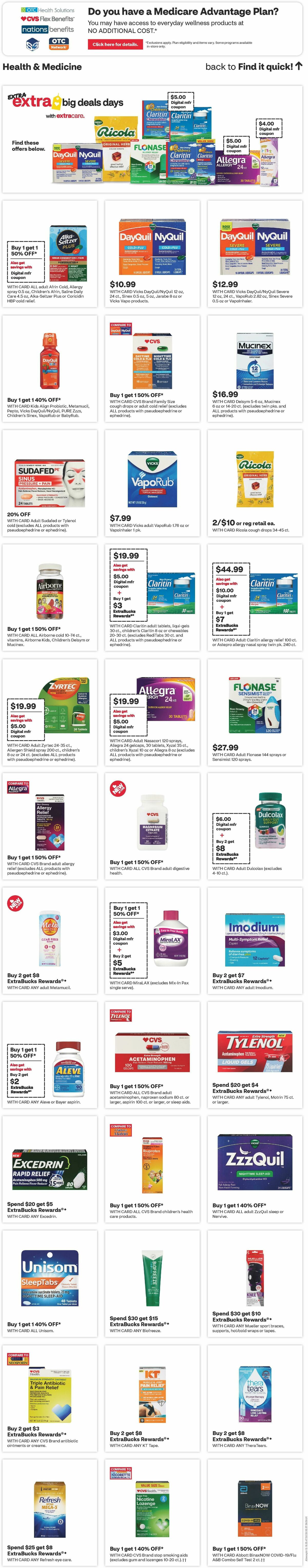 CVS Pharmacy Weekly Ad from September 27