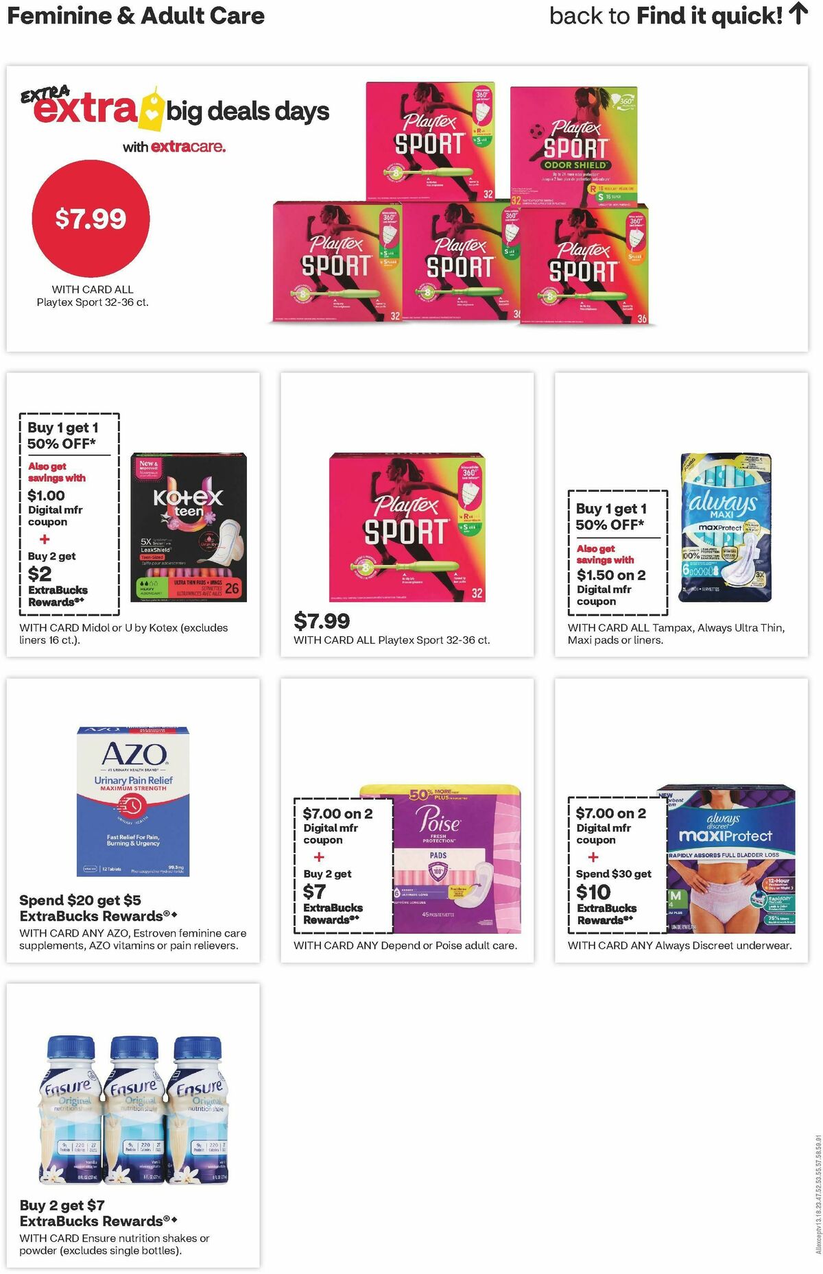 CVS Pharmacy Weekly Ad from September 27