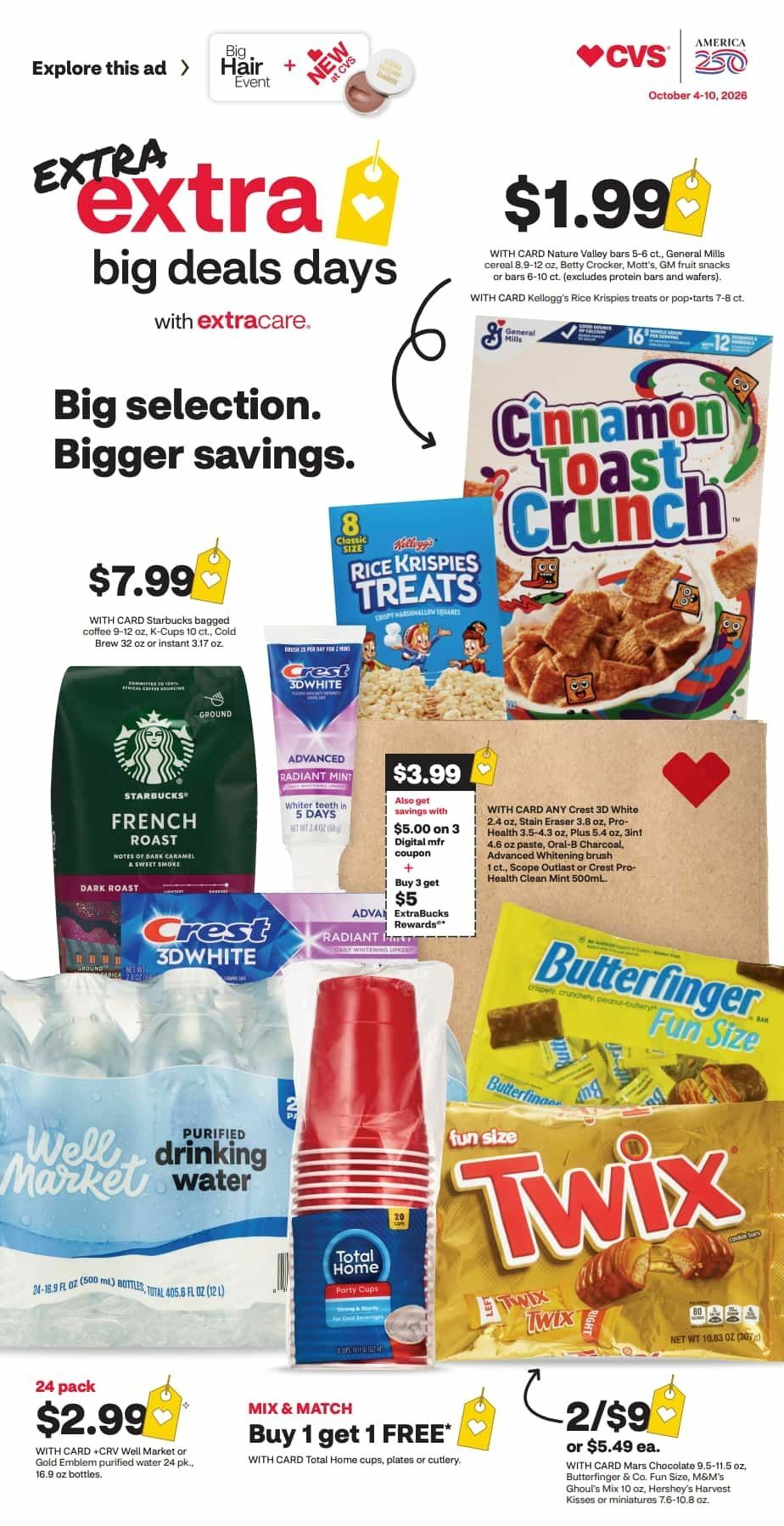 CVS Pharmacy Weekly Ad from October 4