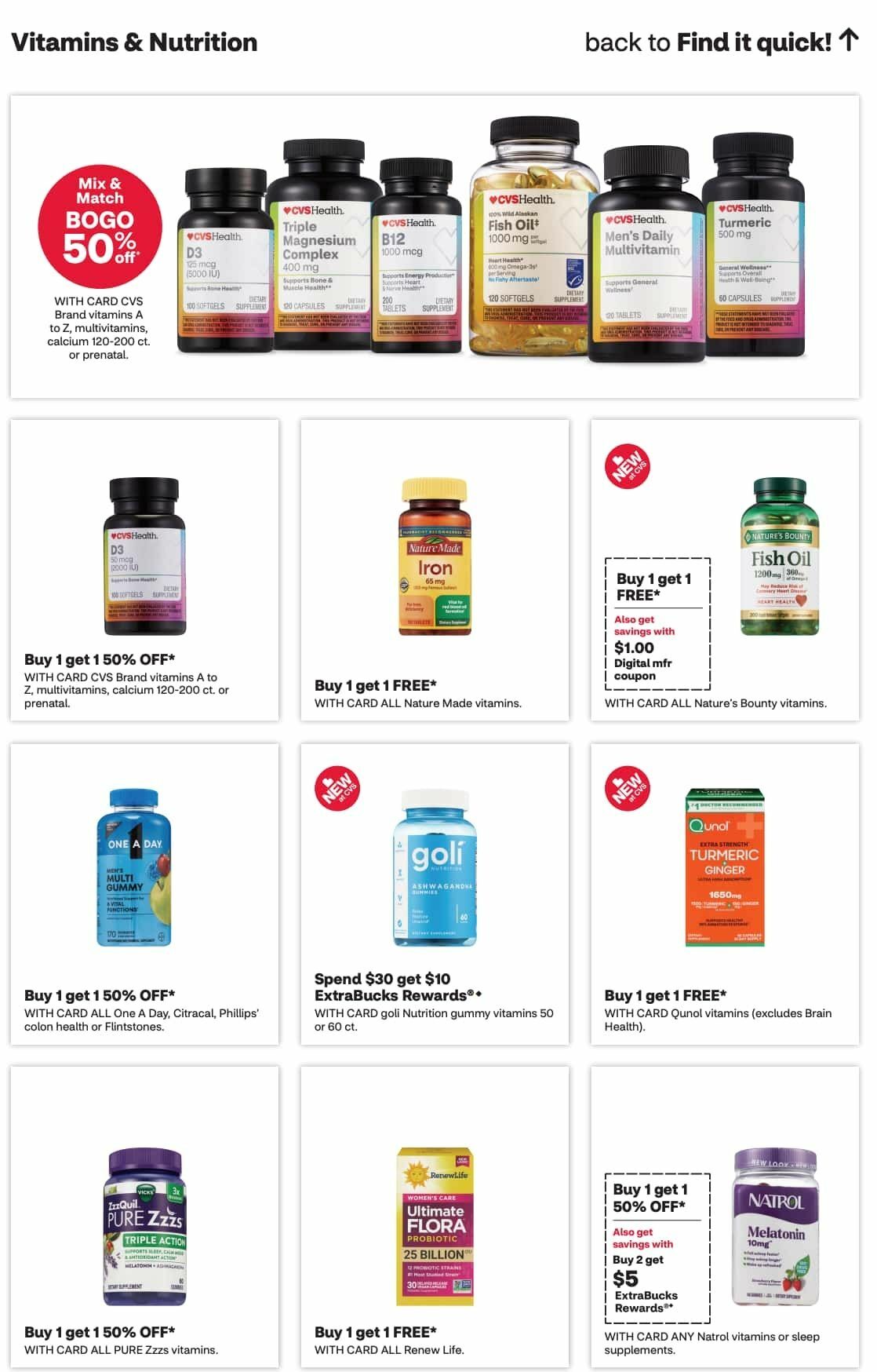 CVS Pharmacy Weekly Ad from October 4