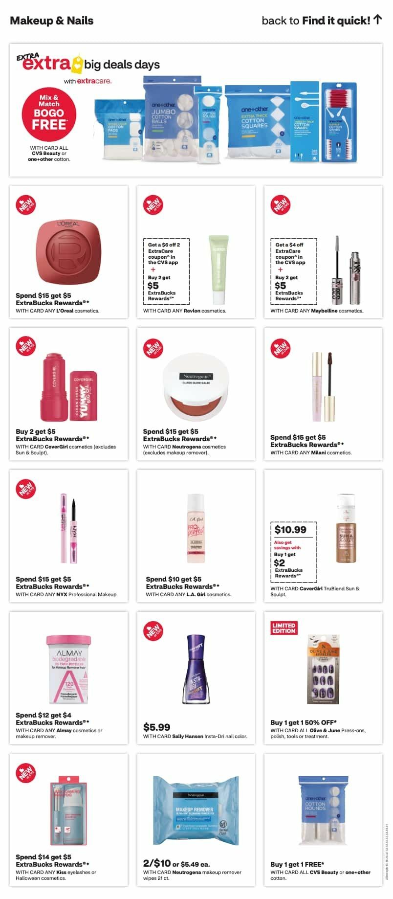 CVS Pharmacy Weekly Ad from October 4
