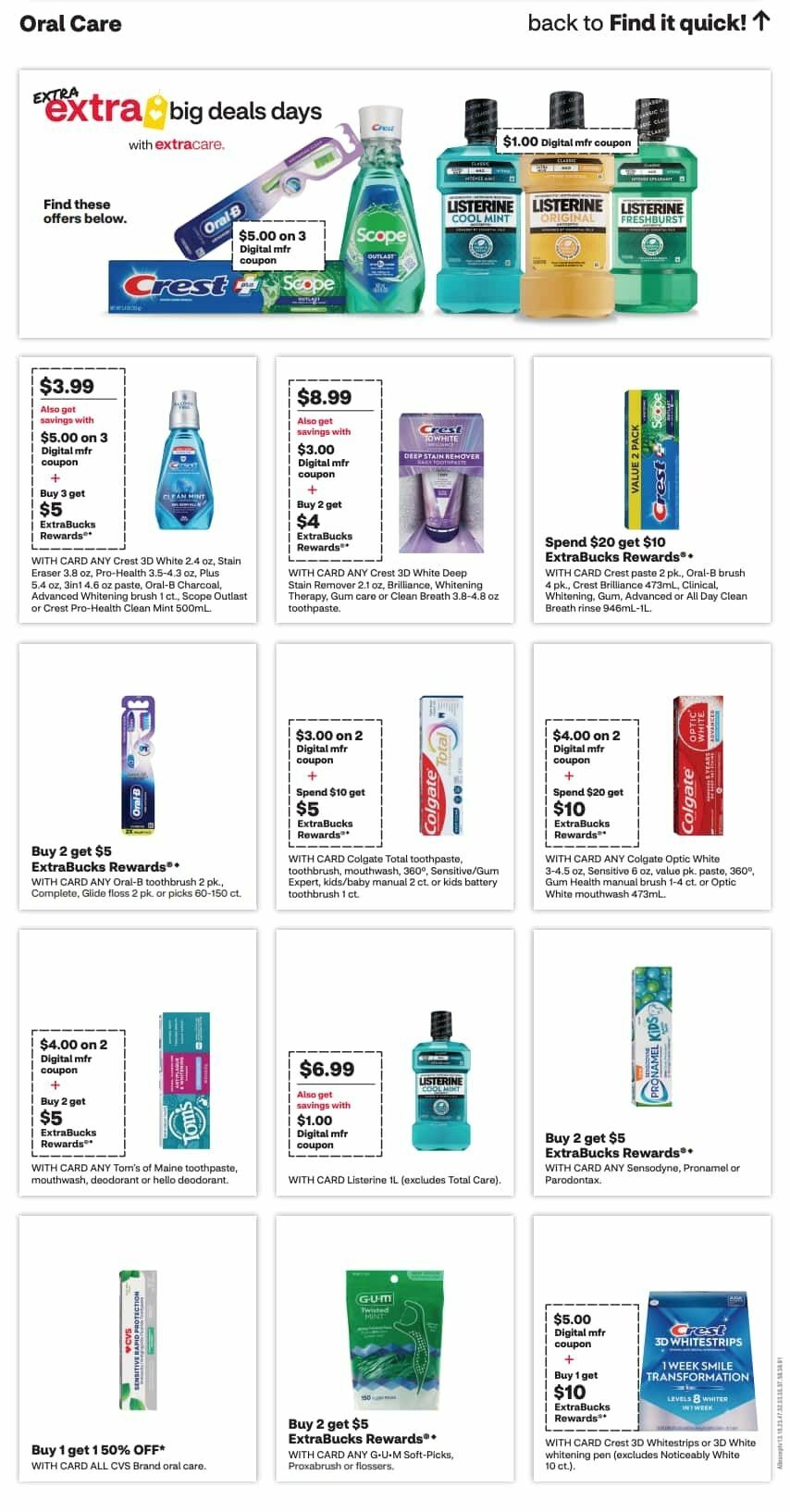 CVS Pharmacy Weekly Ad from October 4