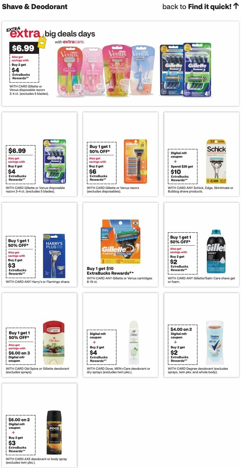 CVS Pharmacy Weekly Ad from October 4