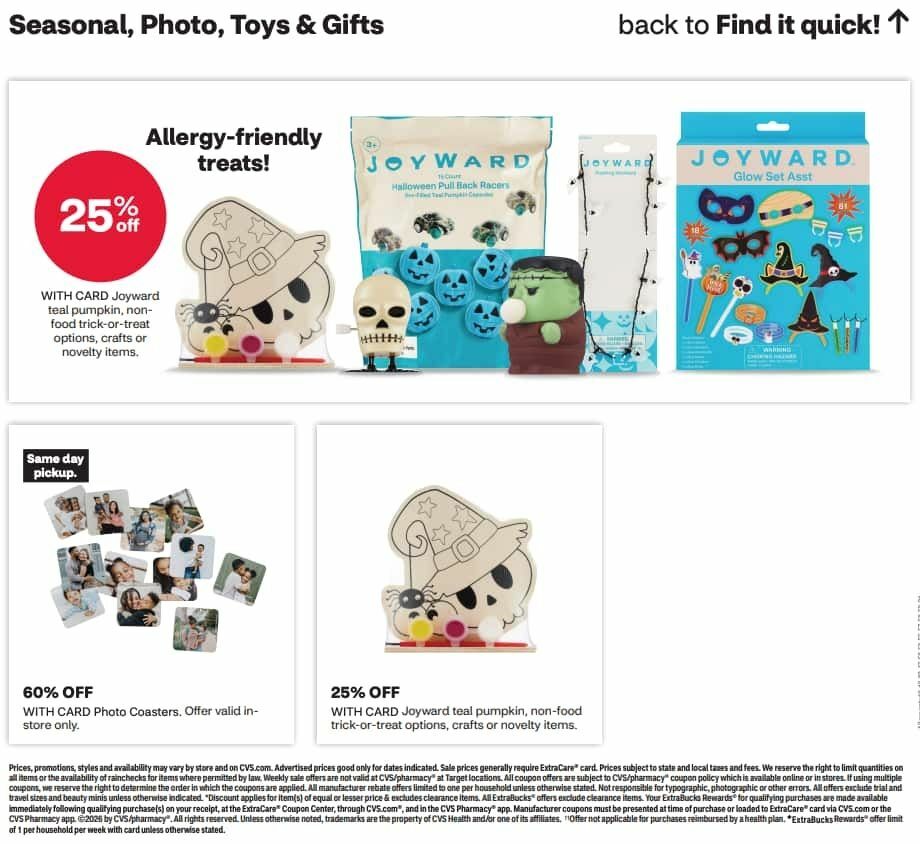 CVS Pharmacy Weekly Ad from October 4