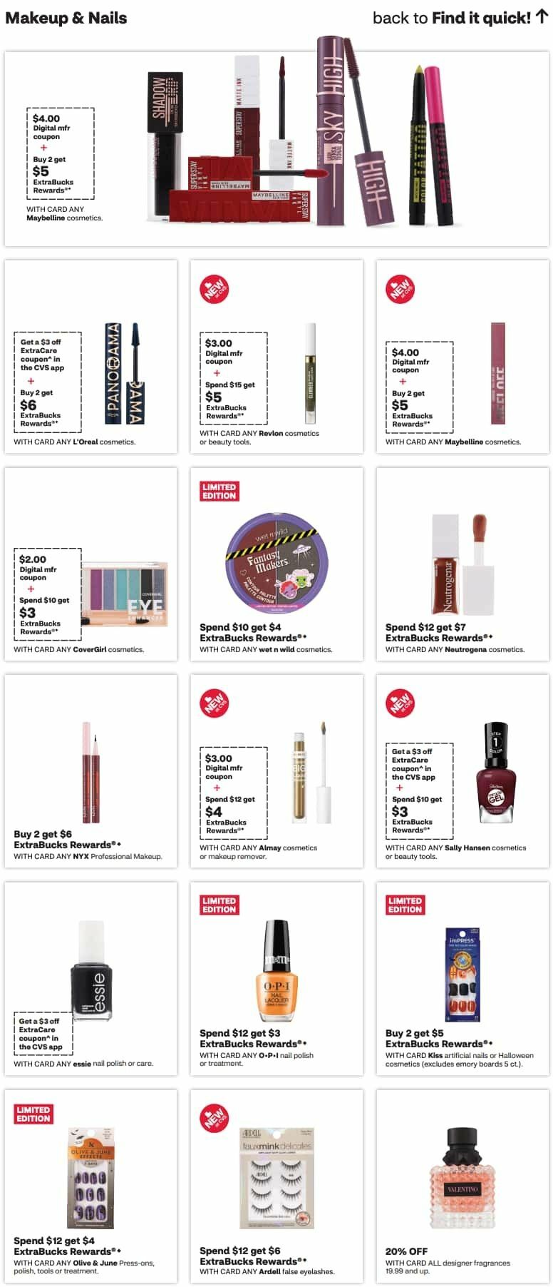 CVS Pharmacy Weekly Ad from October 11