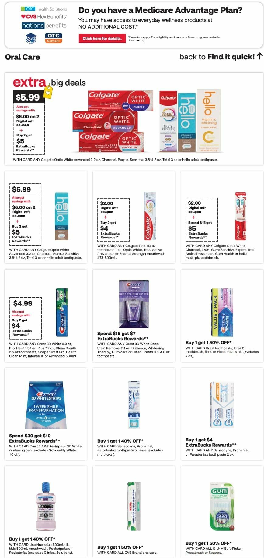CVS Pharmacy Weekly Ad from October 18