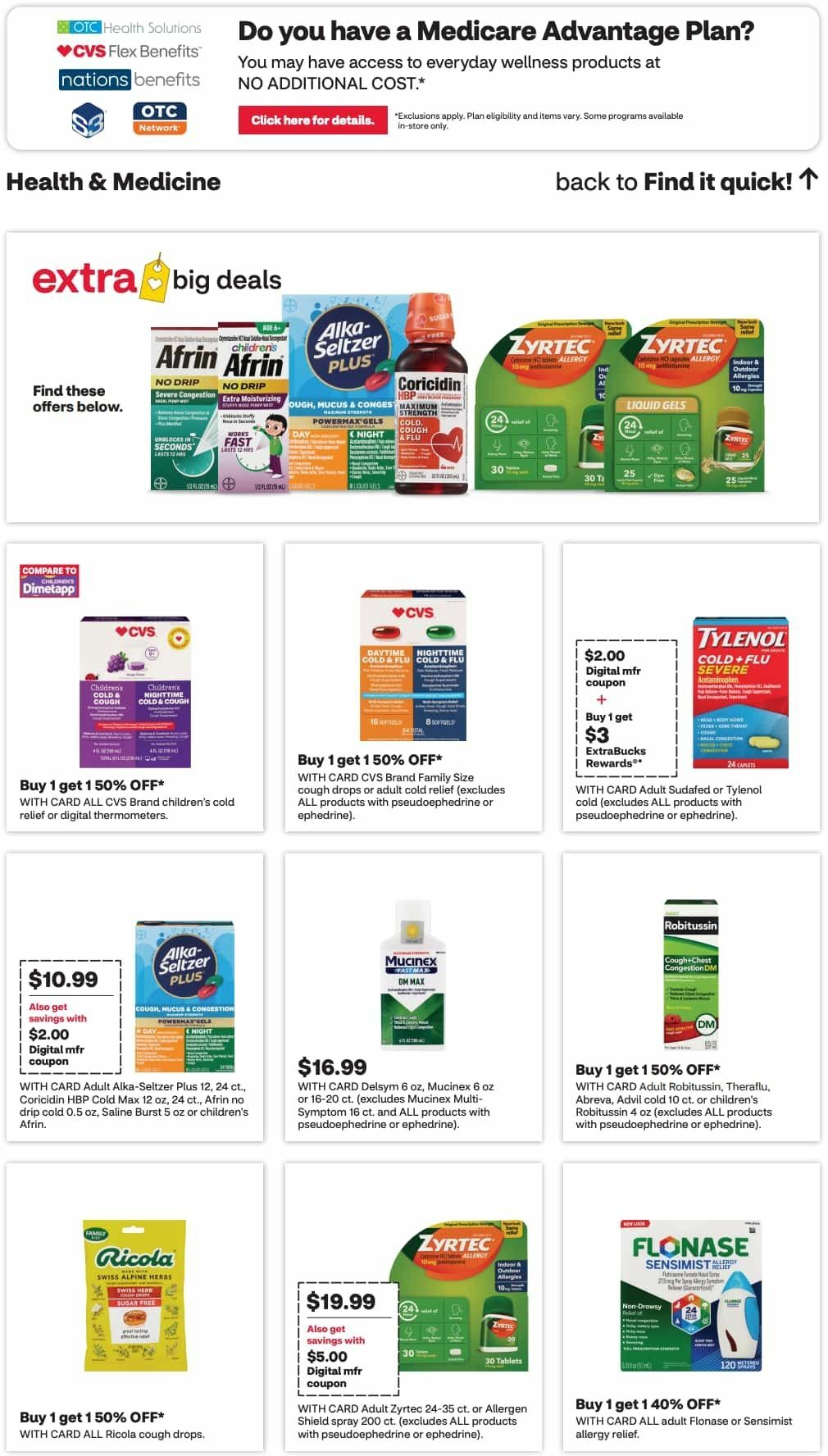 CVS Pharmacy Weekly Ad from October 18