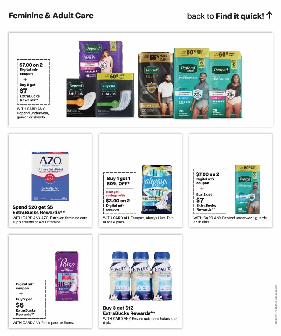 CVS Pharmacy Weekly Ad from October 25
