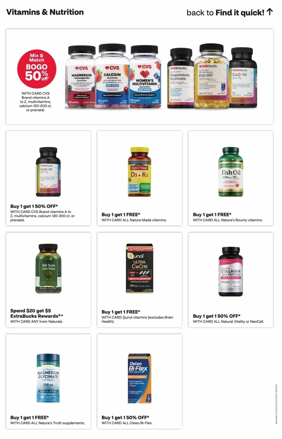 CVS Pharmacy Weekly Ad from October 25