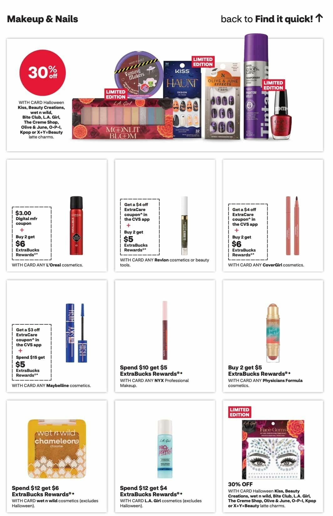 CVS Pharmacy Weekly Ad from October 25